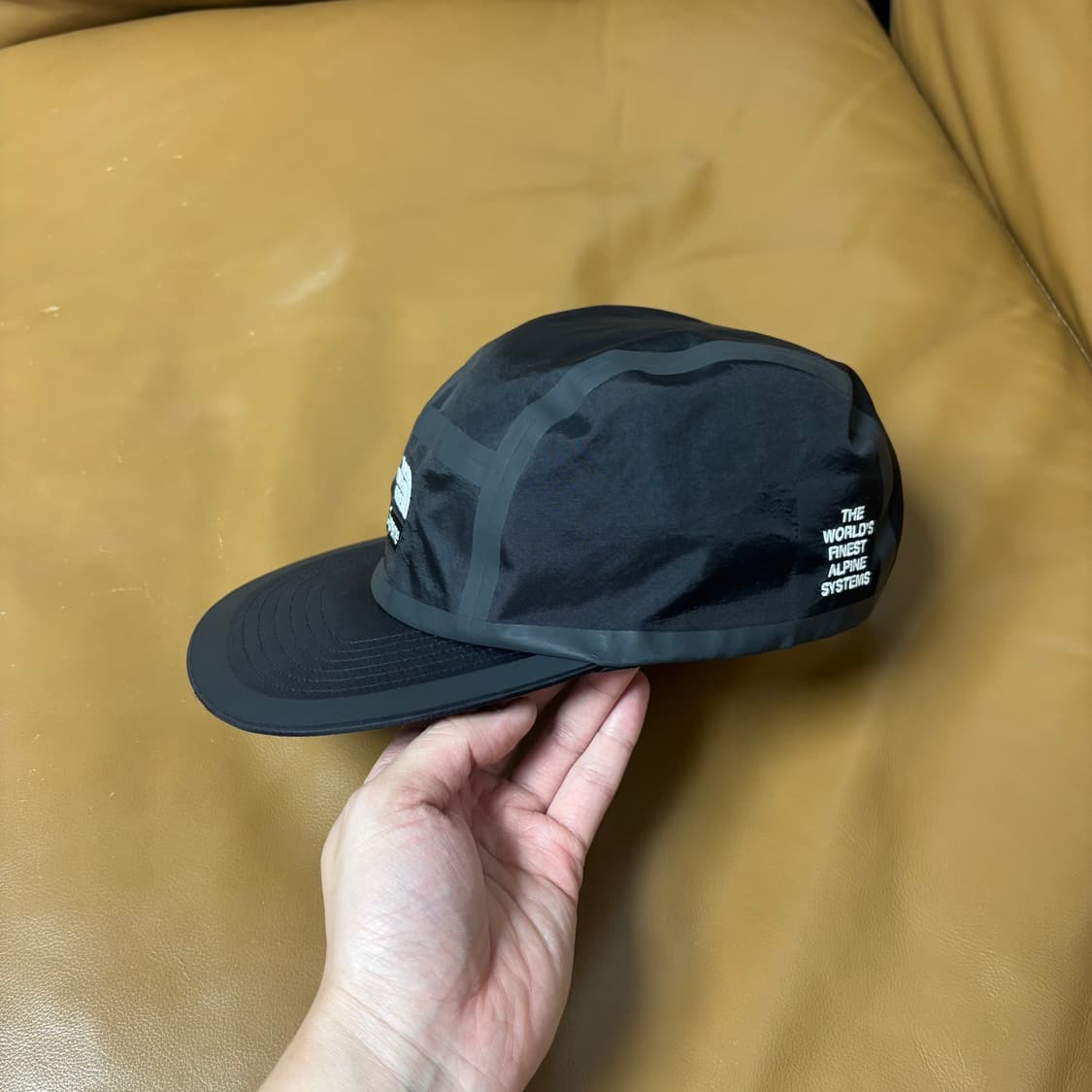 슈프림 노스페이스 캠프캡 모자 서밋 블랙 상품이미지5