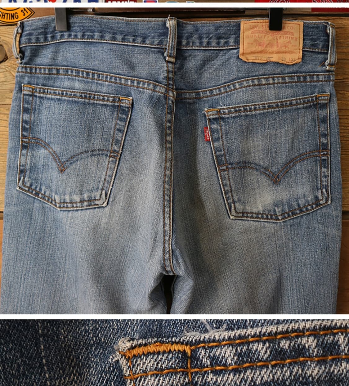 일본판 02s levis 리바이스 03-517 부츠컷 데님 32 상품이미지5