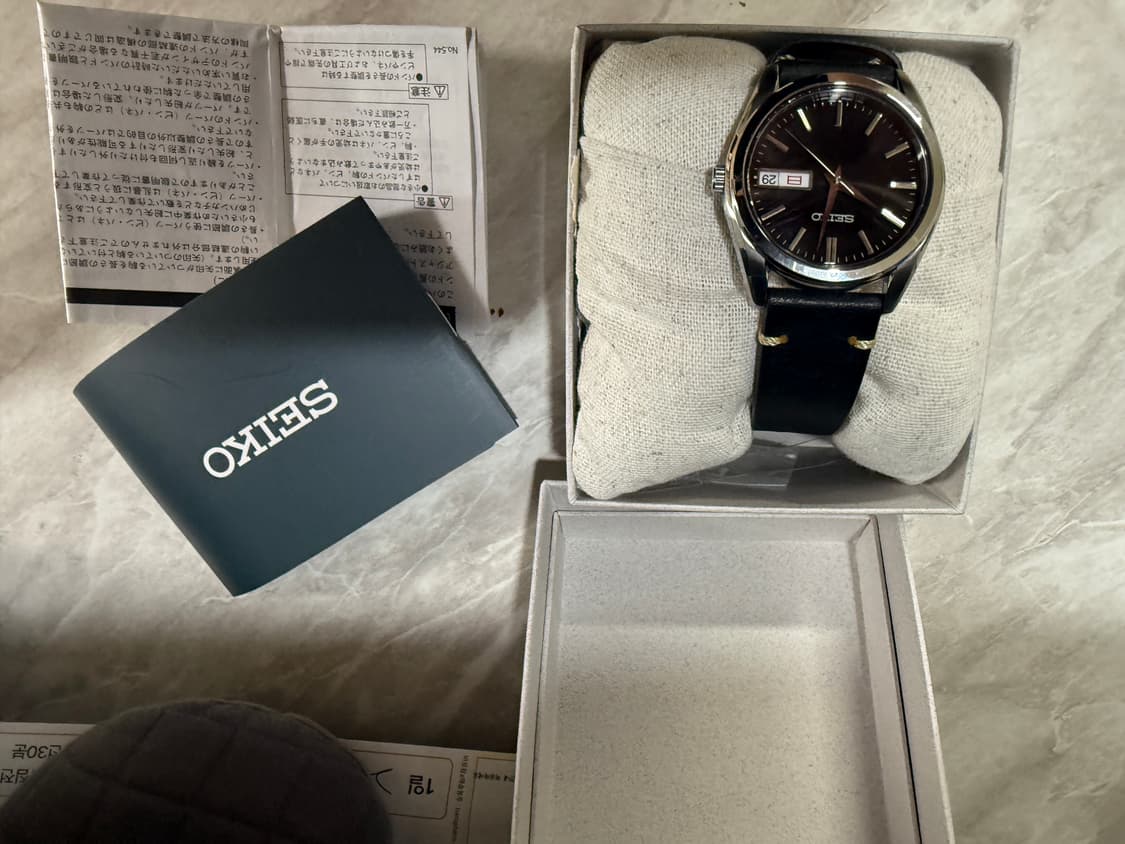 세이코 셀렉션 S시리즈 아날로그 쿼츠 남성 메탈 손목시계 SBTH011  상품이미지4