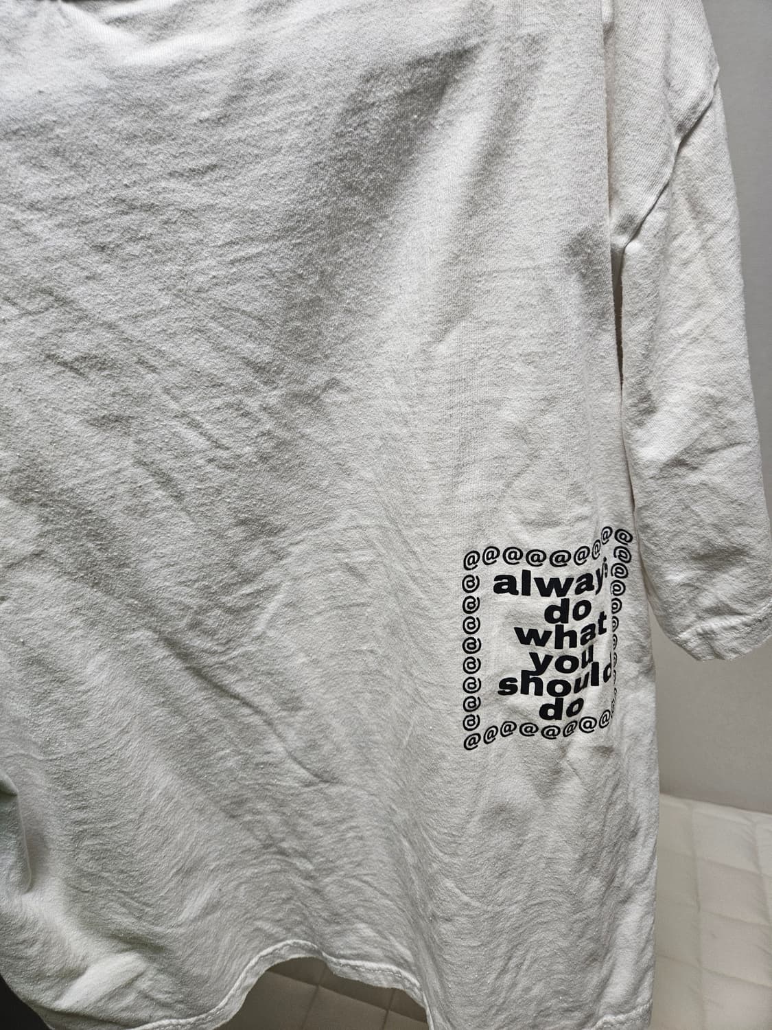 Always do what ypu should do 2023 반팔 티 상품이미지4