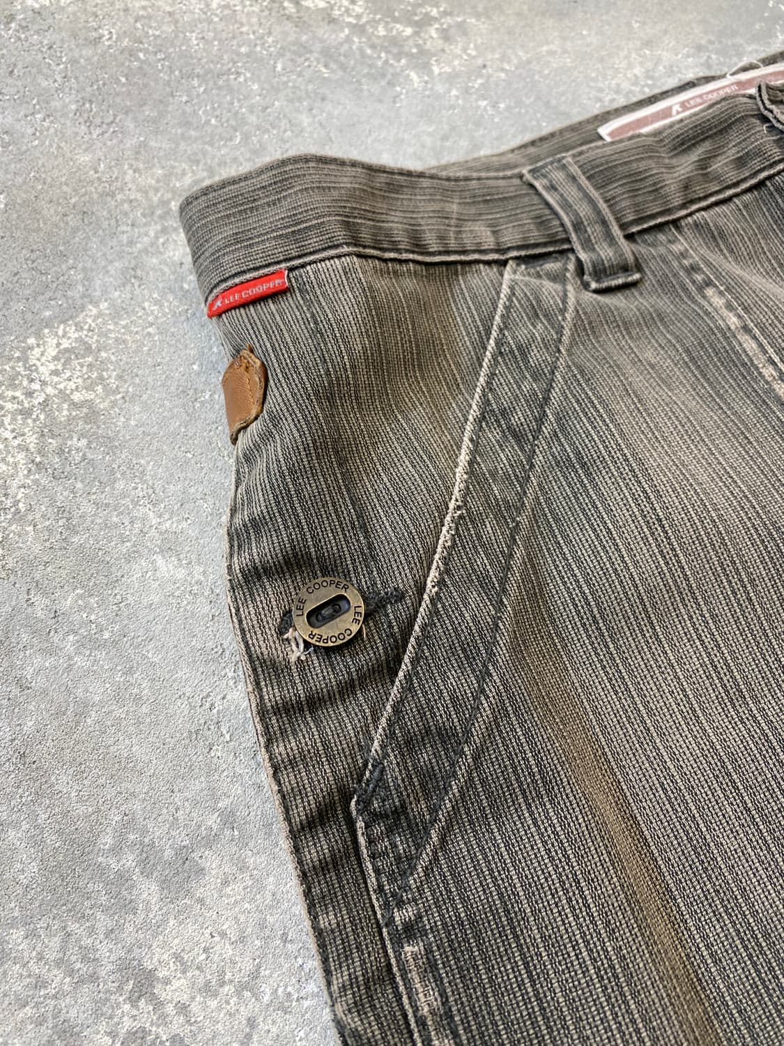 [32] Lee Cooper 리 쿠퍼 아메카지 데님 퍼티그 팬츠 상품이미지3