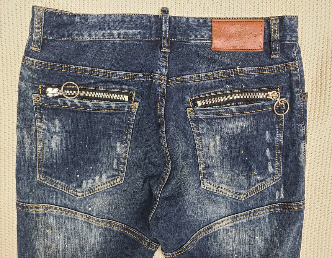 DSQUARED2 진청 디스트로이드 데님 팬츠 상품이미지8