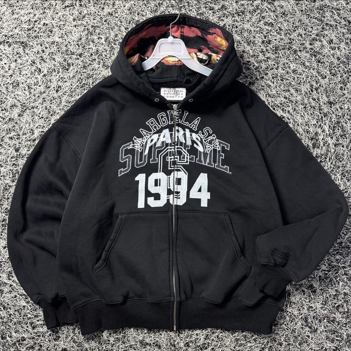 슈프림 x 메종 마르지엘라 24ss 후드집업 상품이미지1