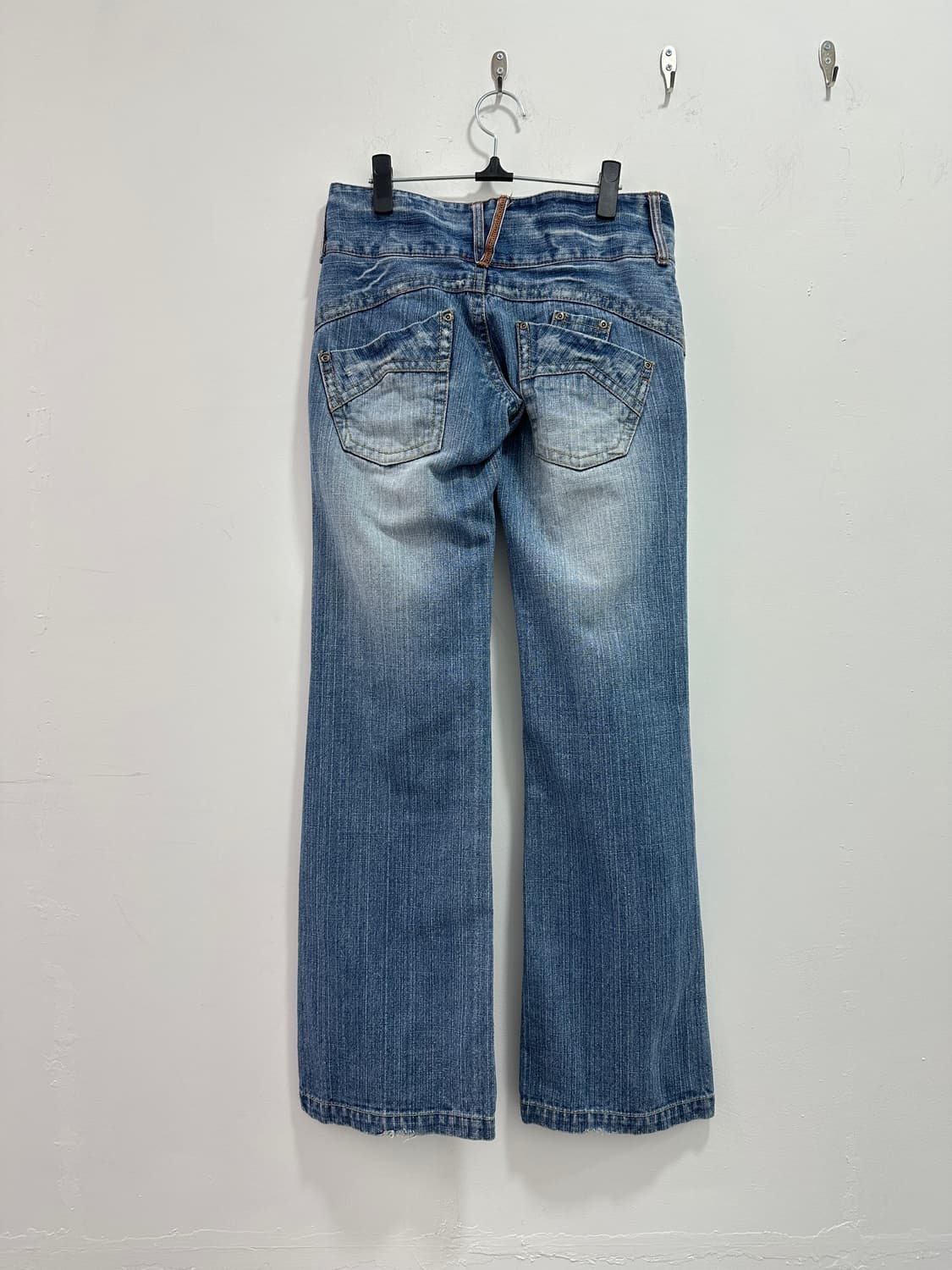 Riche Glamour buttoned denim flare jeans 상품이미지5