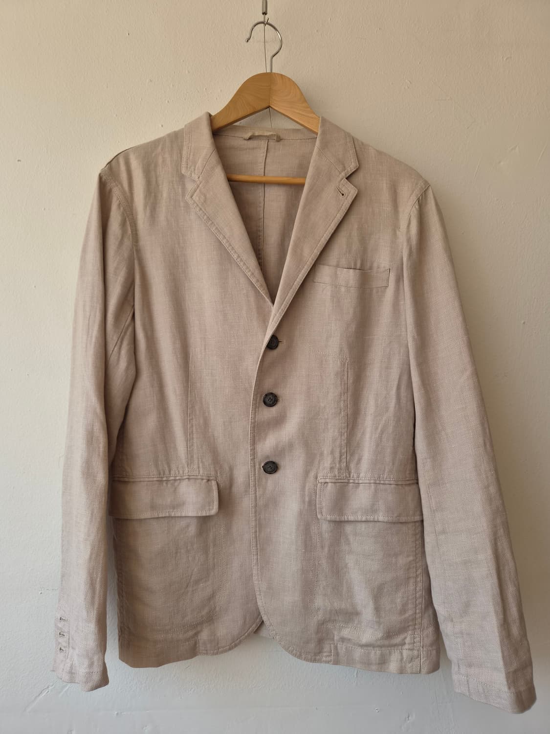 아르마니 익스체인지 남녀공용 간절기린넨자켓 상품이미지2