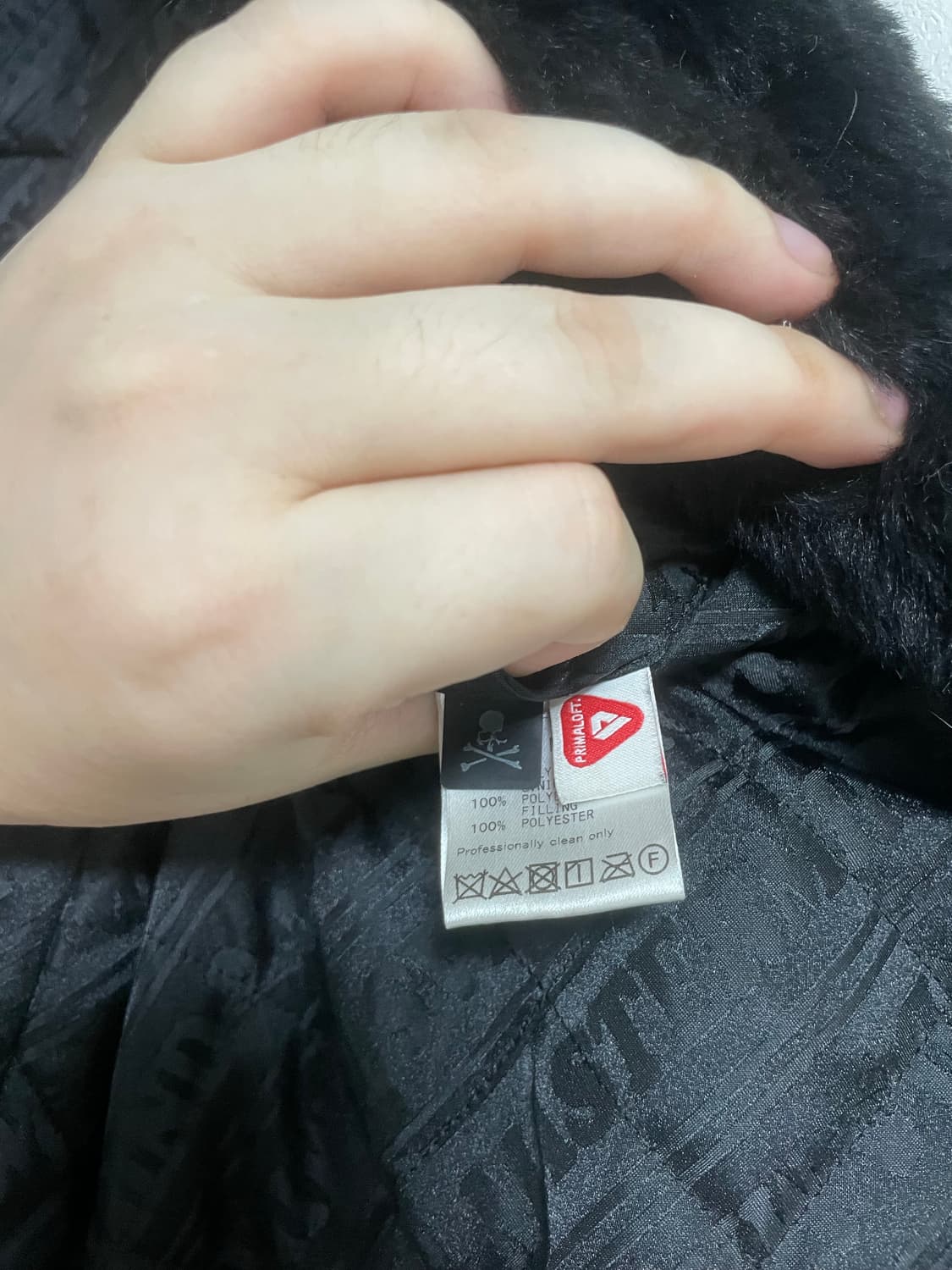 구매가1500 판매가750 마스터마인드 월드 페이크퍼자켓 M사이즈 상품이미지2