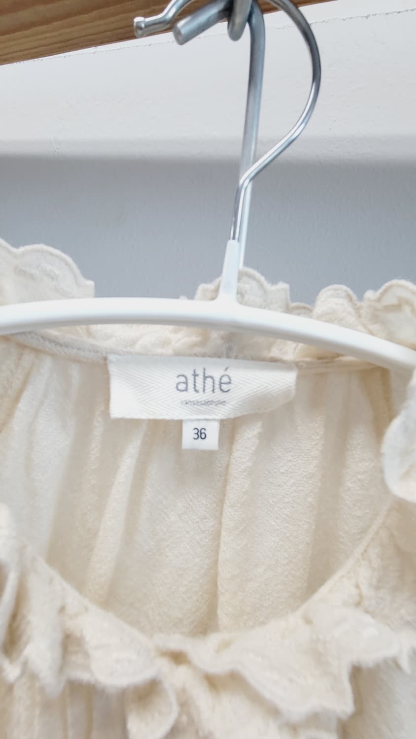 바네사브루노아떼 프릴자수 울 블라우스. 상품이미지4