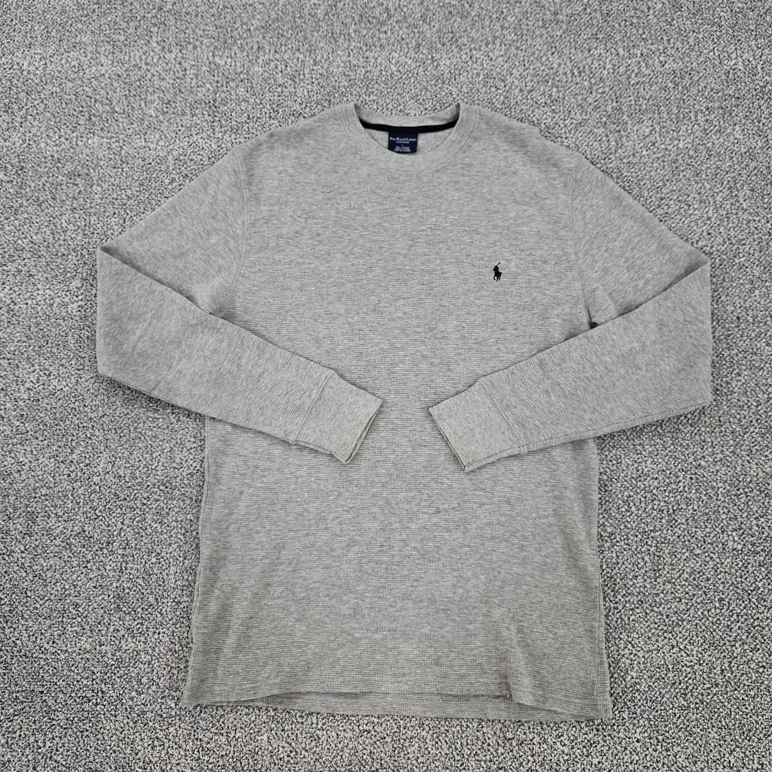 [L] 폴로 랄프로렌 와플 니트 롱슬리브 긴팔 티셔츠 1103JM1 상품이미지1