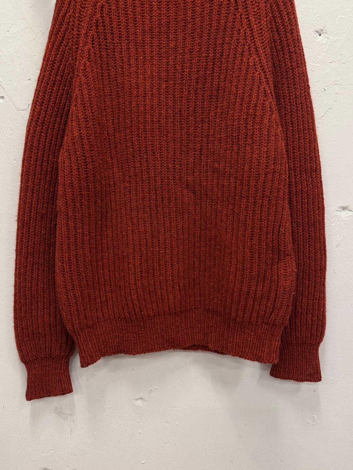 M) England Lands’ End Wool Raglan Knit S 상품이미지7