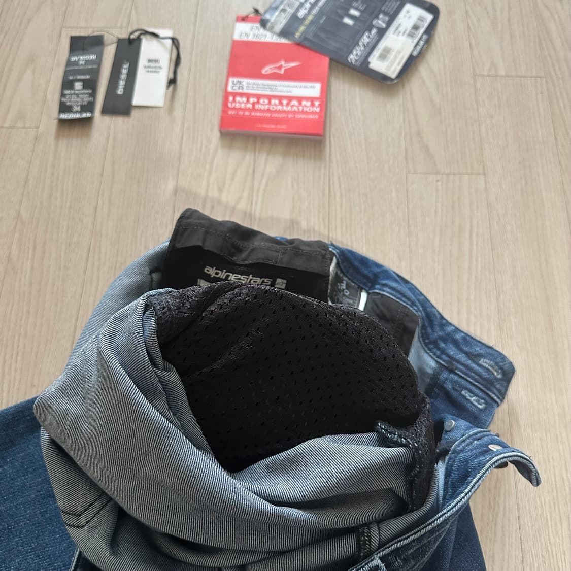 알파인스타 x 디젤 tadao pants 34 상품이미지4