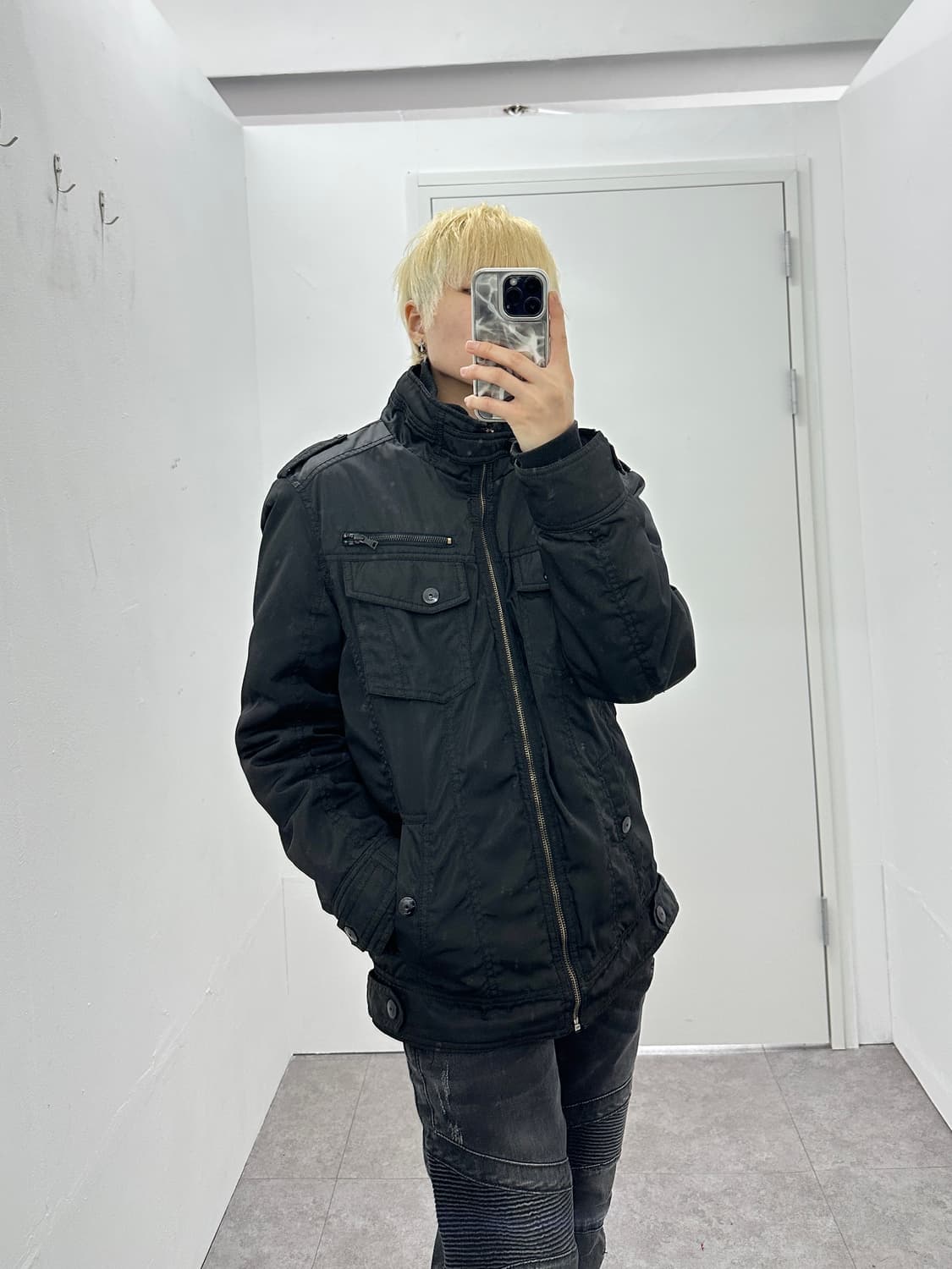 Vintage multi pocket padded jacket 상품이미지3