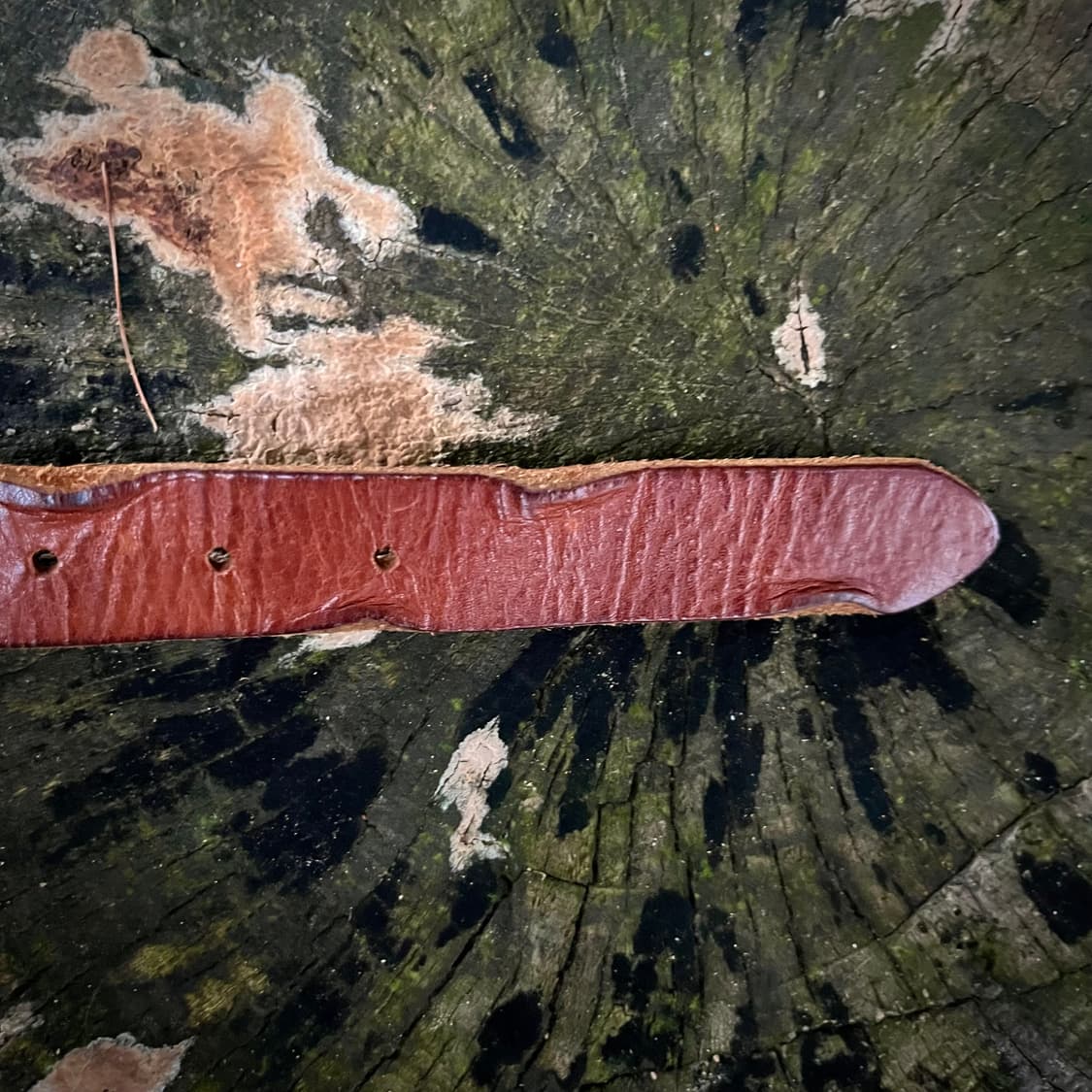 골든 버클 리얼 레더 벨트 상품이미지4