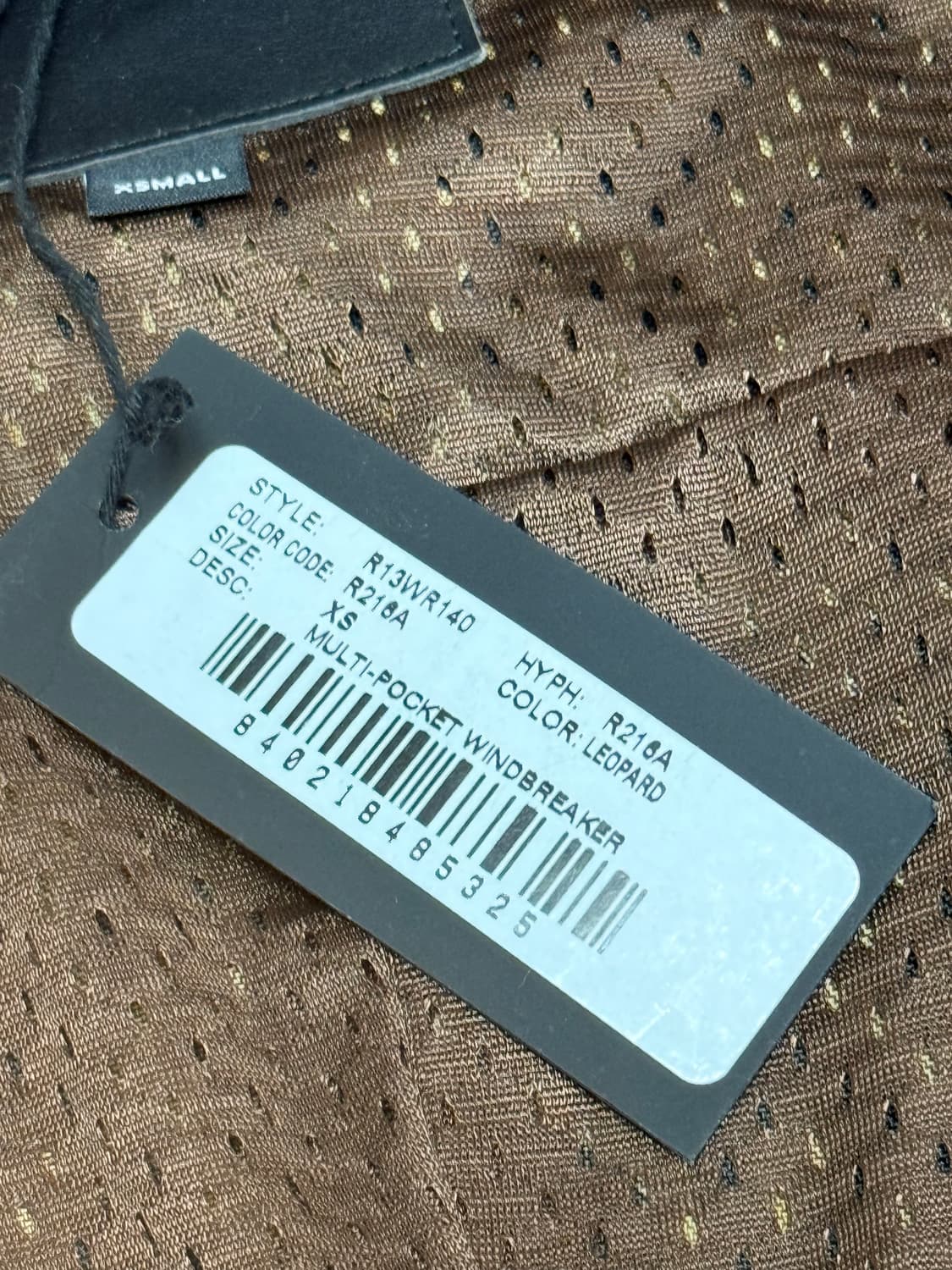 R13 레오파드 자켓 XS 상품이미지2