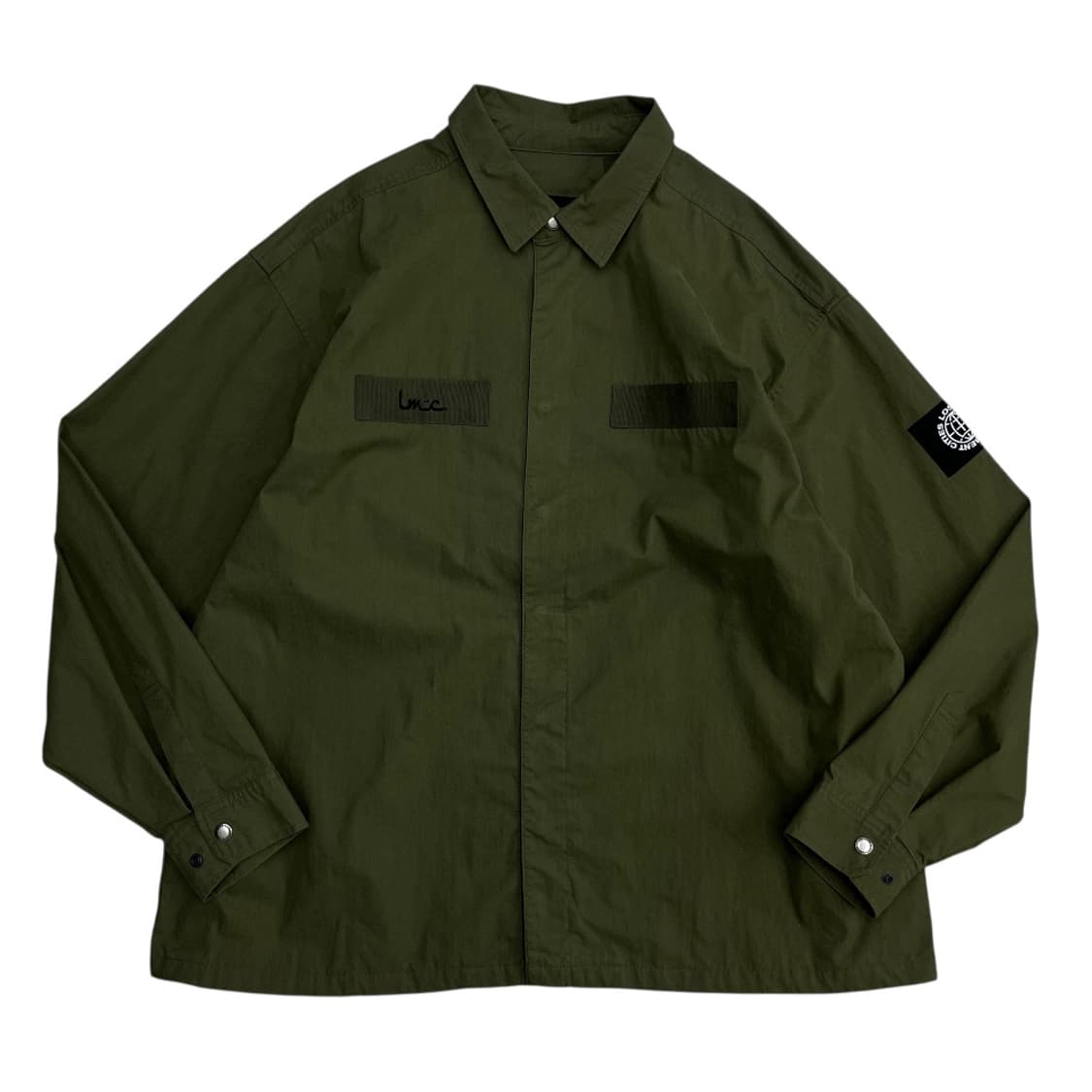 LMC 카키 패치로고 카키 셔츠자켓 2 (새상품) 상품이미지3