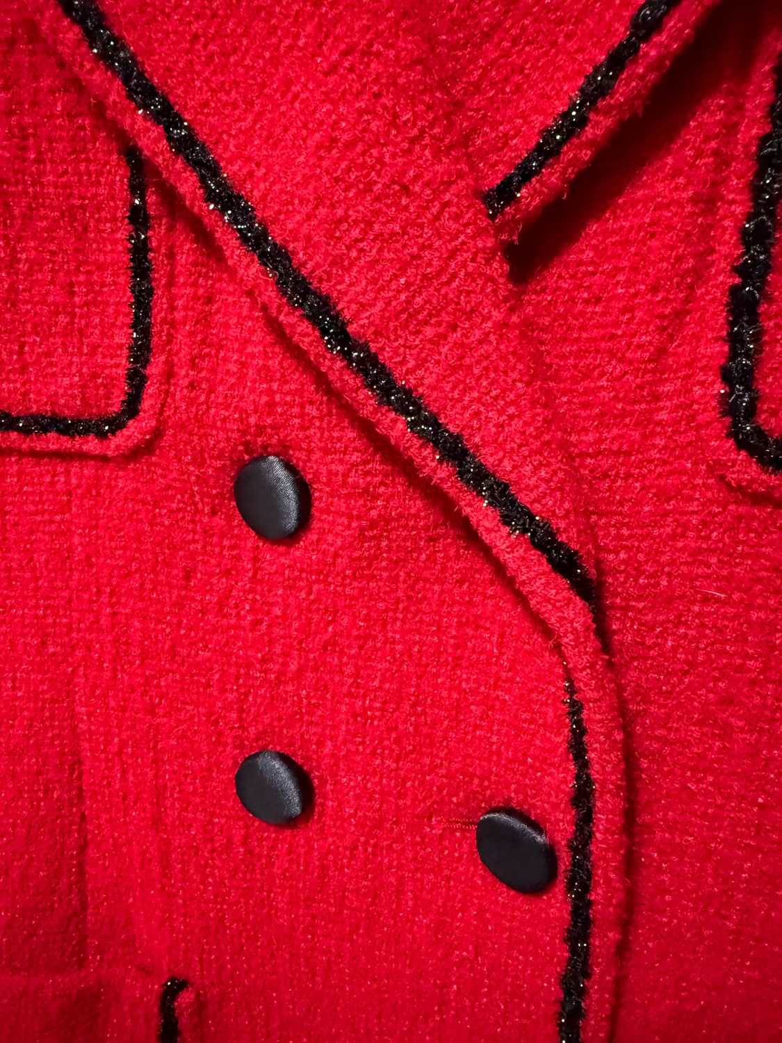 레드 트윙클 빈티지 트위드 상품이미지4