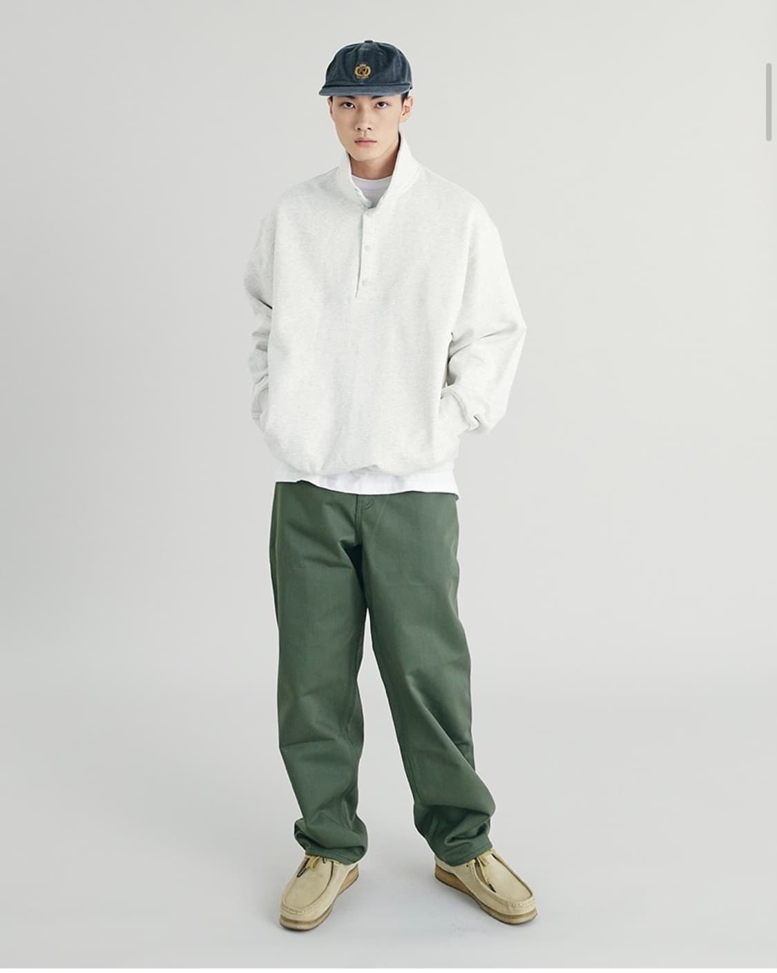 아웃스탠딩 카펜터 팬츠 올리브 그린 M 상품이미지7