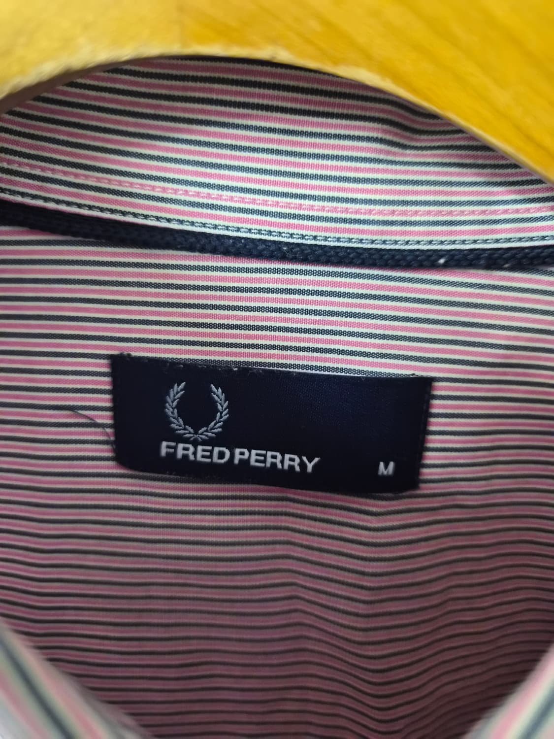 M) 프레드페리 스트라이프 셔츠 팝니다 상품이미지4