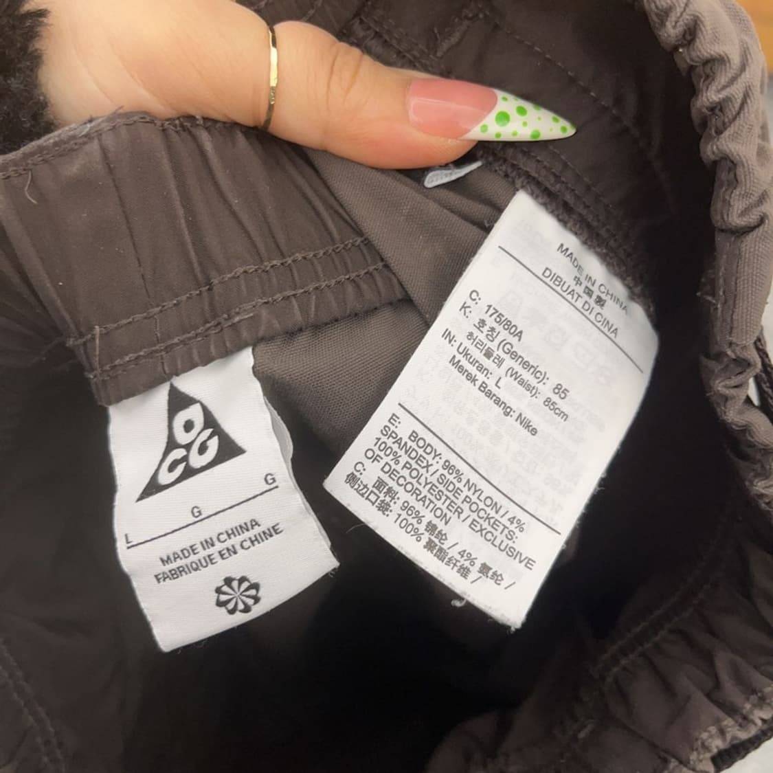 나이키 ACG 스포티 선페어러 벨티드 트레일 팬츠 L C09073 상품이미지6