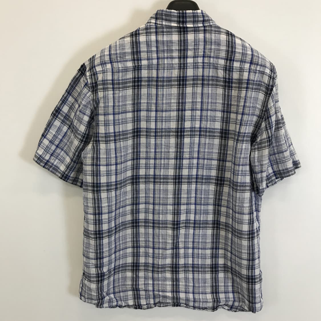 헤지스 신형 린넨마 반팔체크셔츠 [100] 상품이미지3