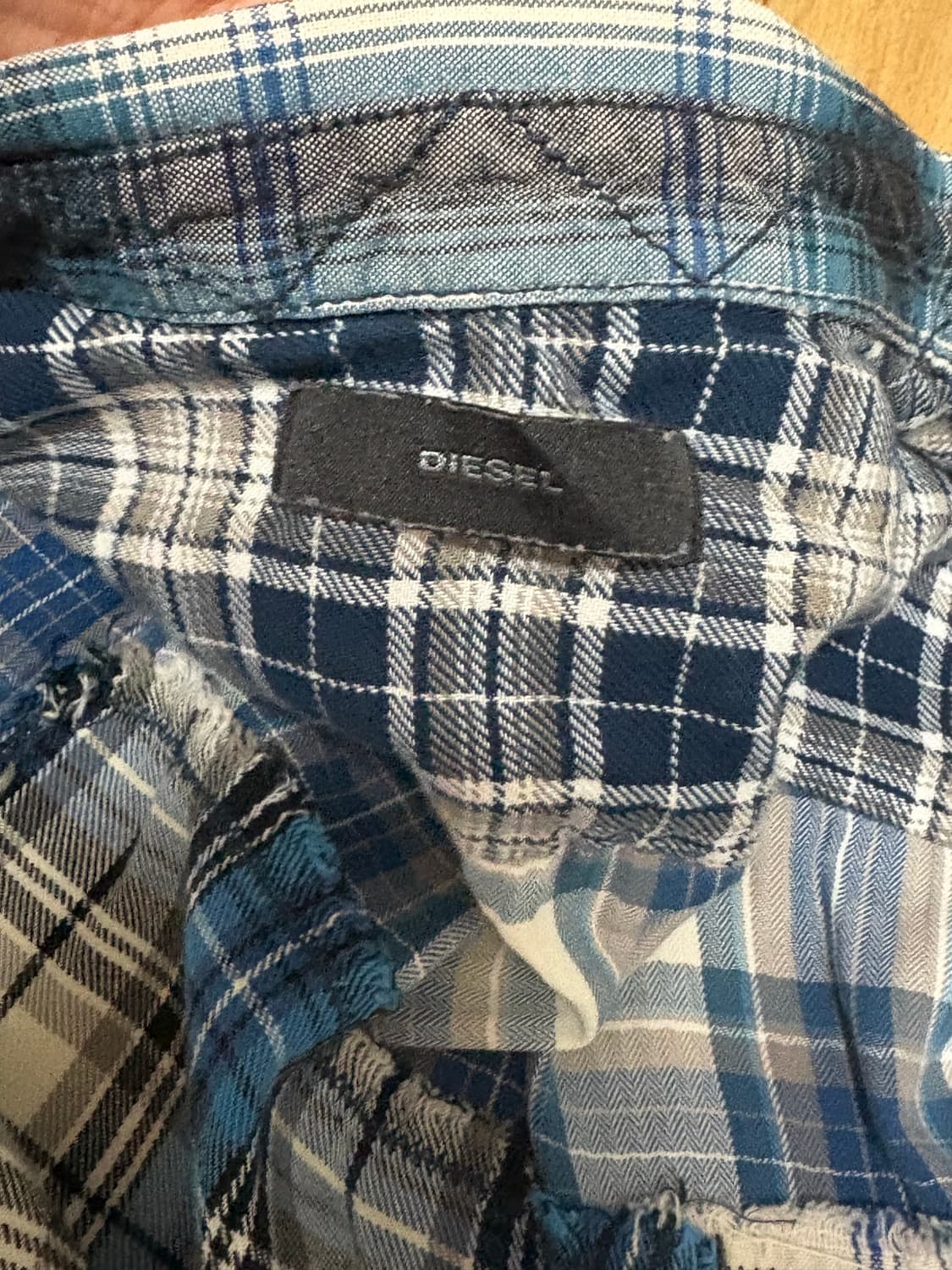Diesel Checkered Shirt 상품이미지4