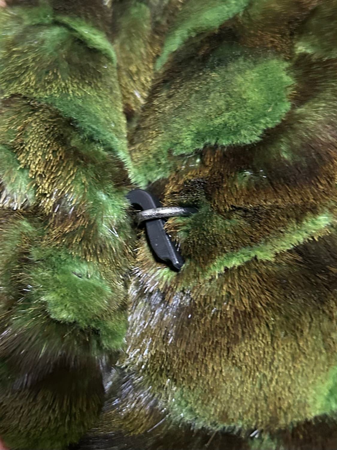 (희귀매물) 빈티지 파이톤패턴 그린 밍크퍼자켓 상품이미지10