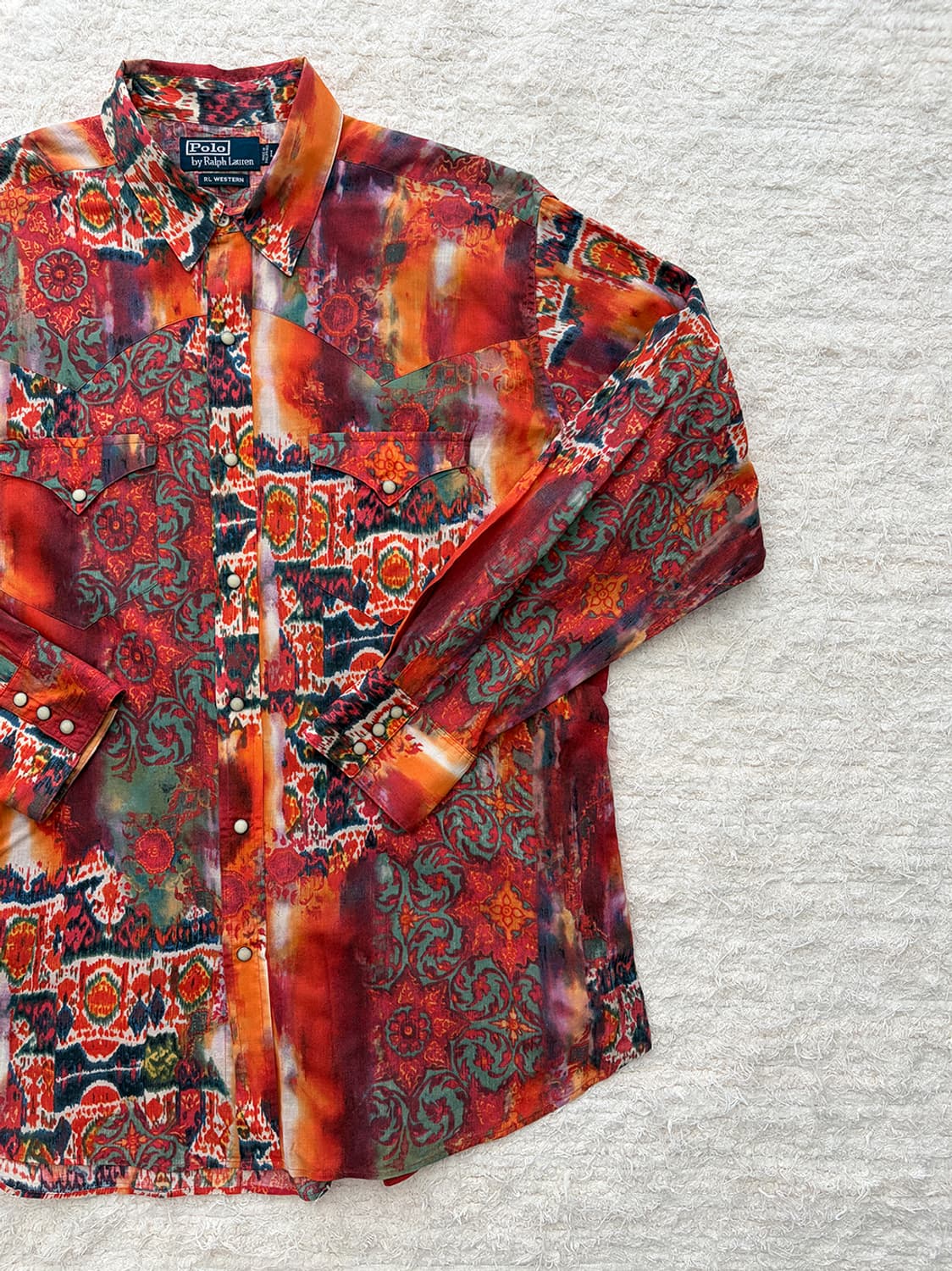 90s 폴로 랄프로렌 웨스턴 셔츠 상품이미지3