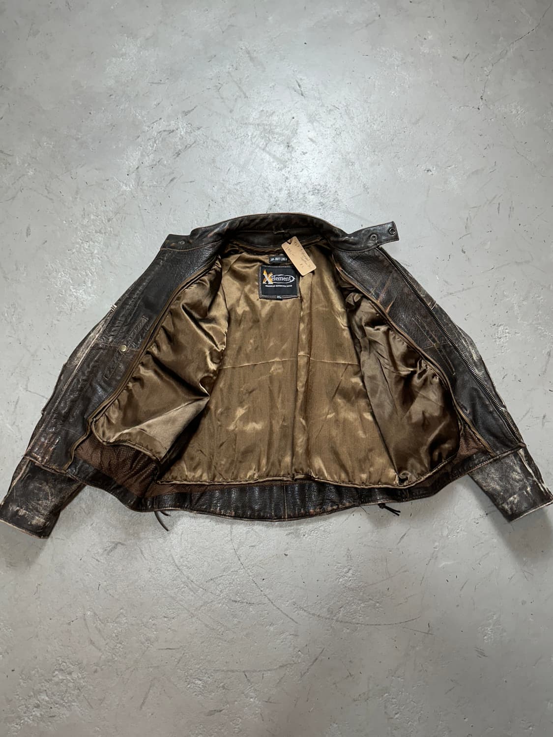 00's 빈티지 디스 레더 자켓 빈티지 레더 자켓 라이더 상품이미지7