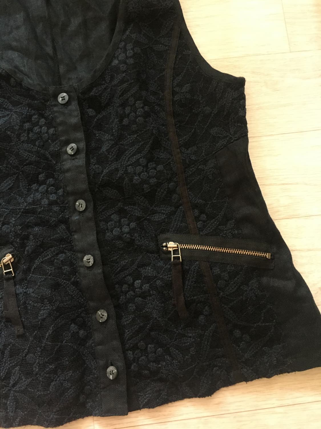 고딕 펑크 y2k 빈티지 베스트상의 상품이미지4