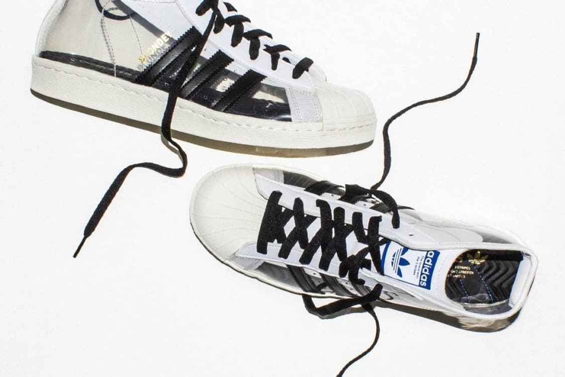 블론디 맥코이 콜라보 아디다스 ADV 투명 하이탑 스니커즈 슈퍼스타 삼바 상품이미지6
