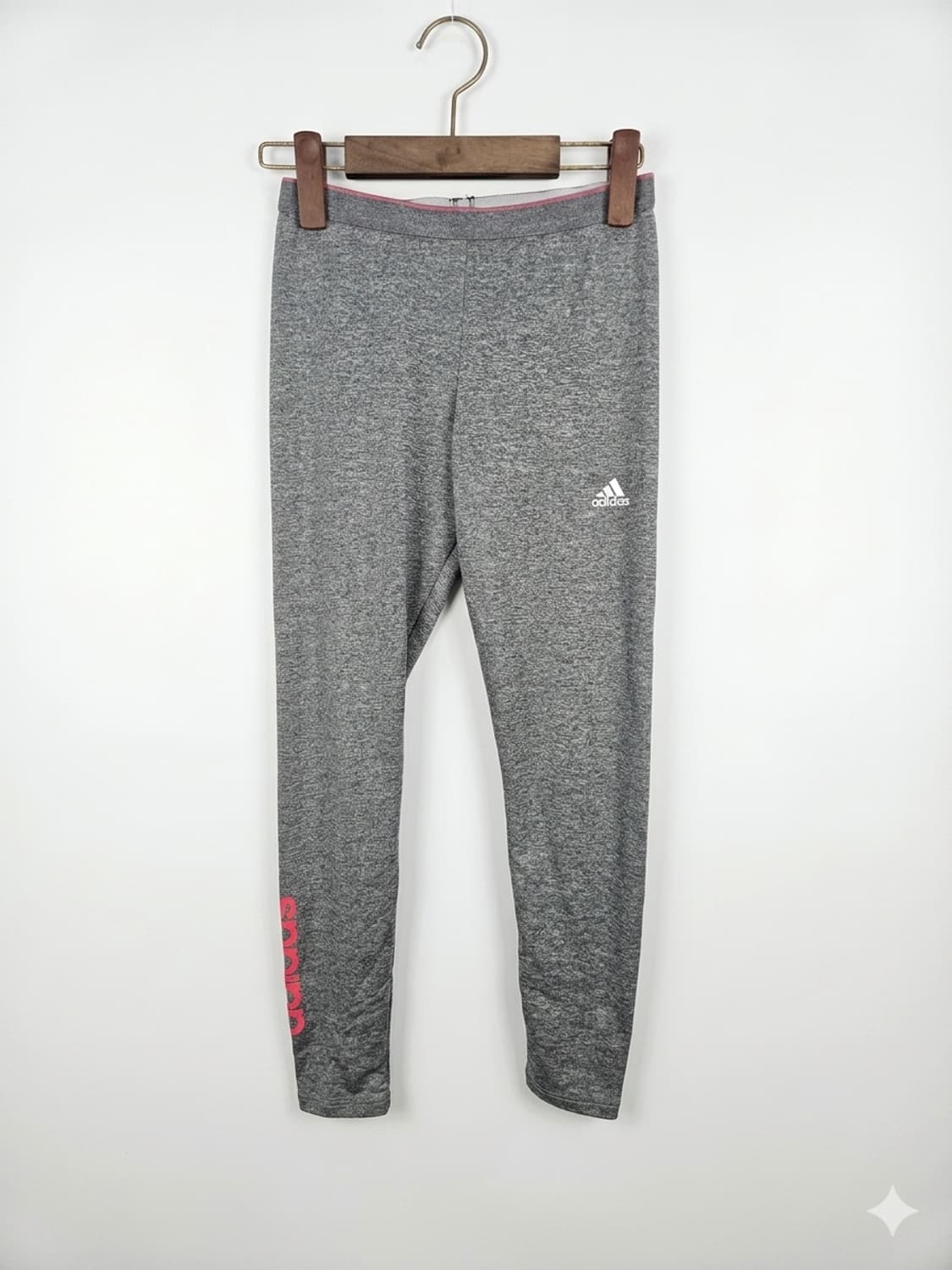 S,90 )) adidas 아디다스 레깅스 바지! 핑크색 포인트~ 상품이미지1