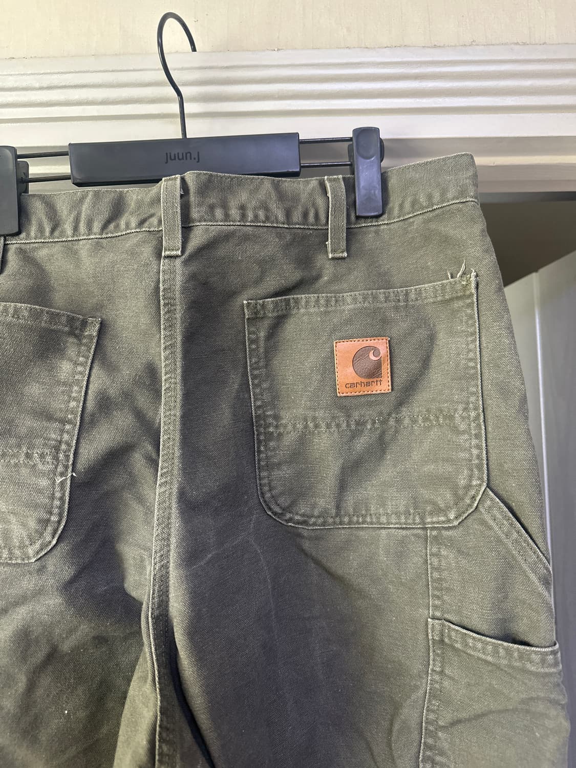 [36X32] 칼하트 싱글니 카펜터 팬츠 B11 MOS 상품이미지4