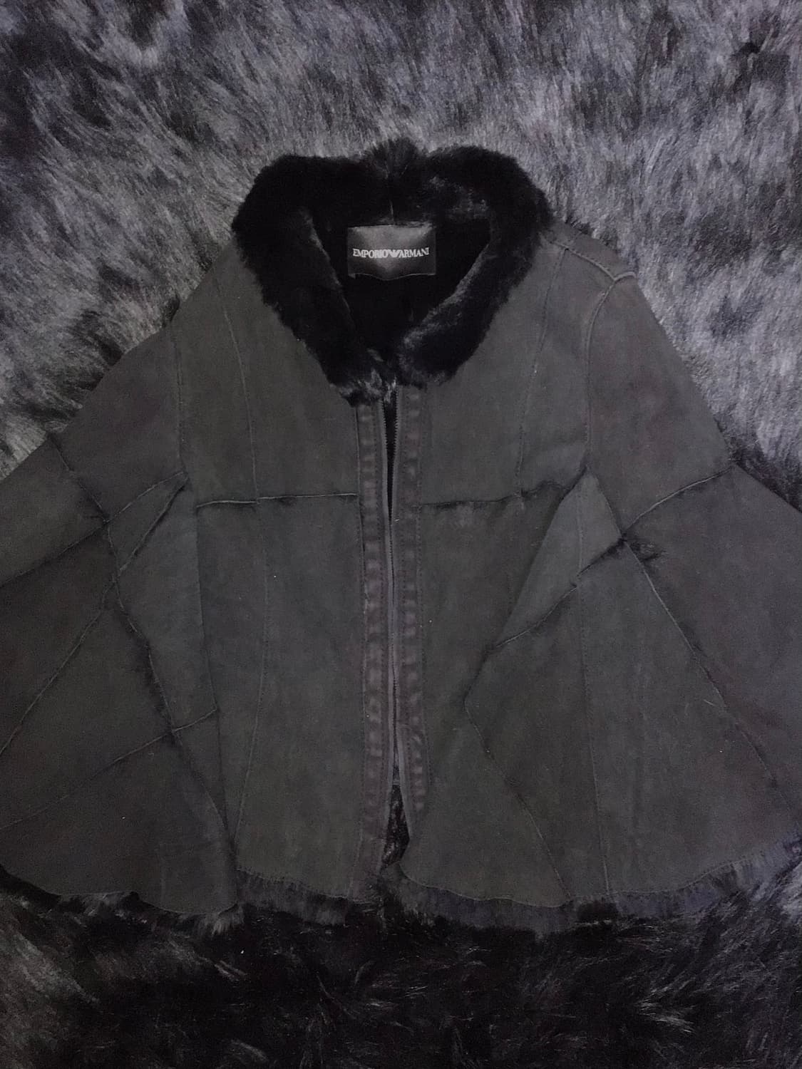 ARMANI EXCHANGE 아르마니 익스체인지 케이프 타입 숏코트 상품이미지1