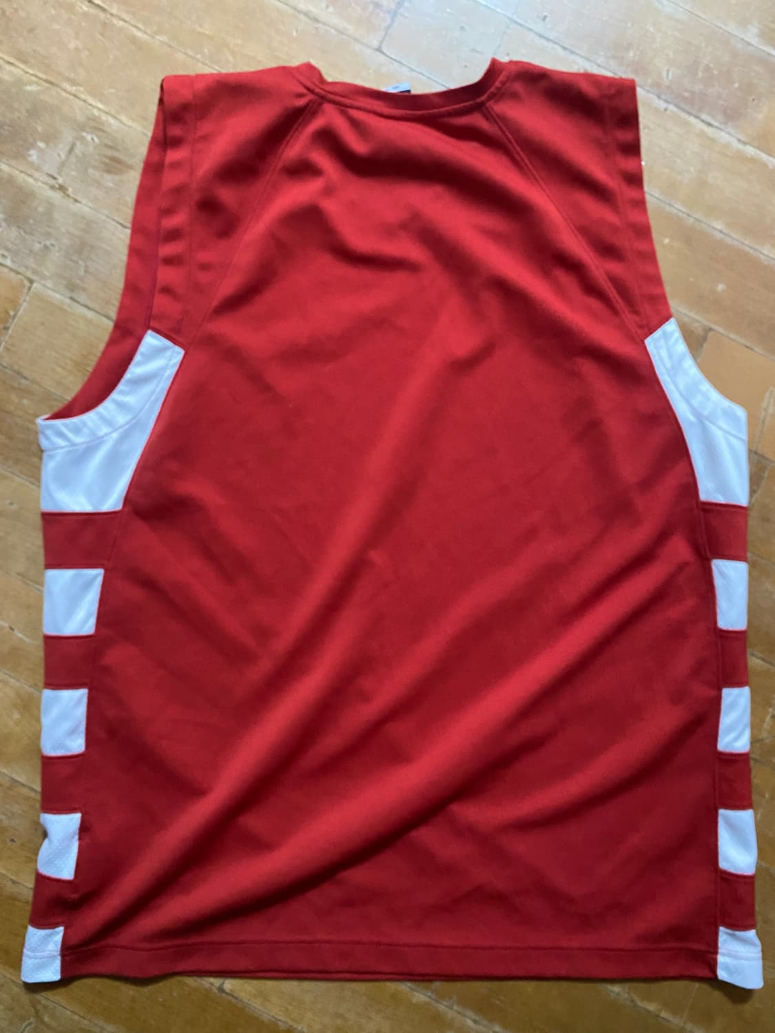 조던 농구 레드 컬러 민소매 L 상품이미지6