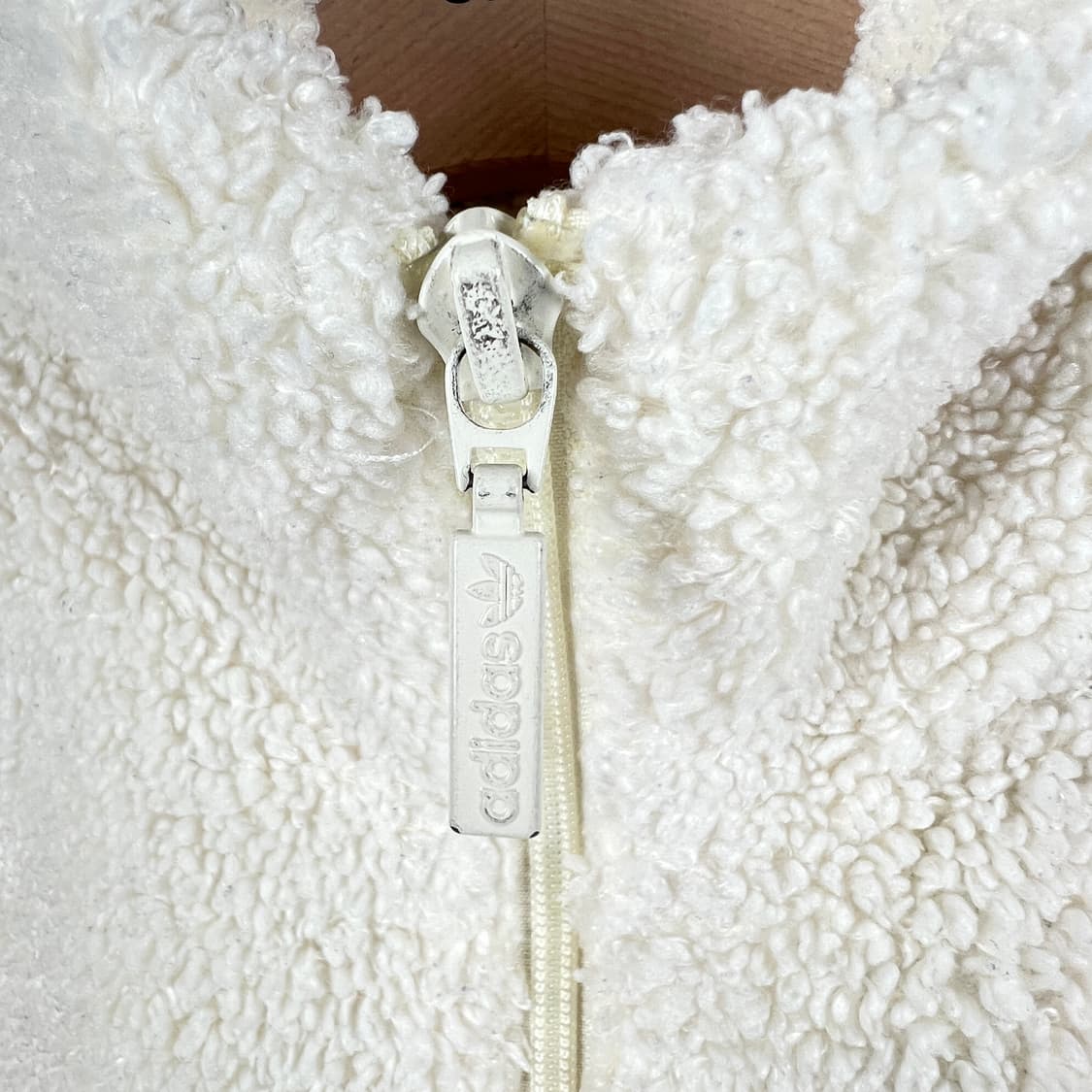 아디다스 여성 테디 자켓 오버핏 크롭 S 상품이미지5