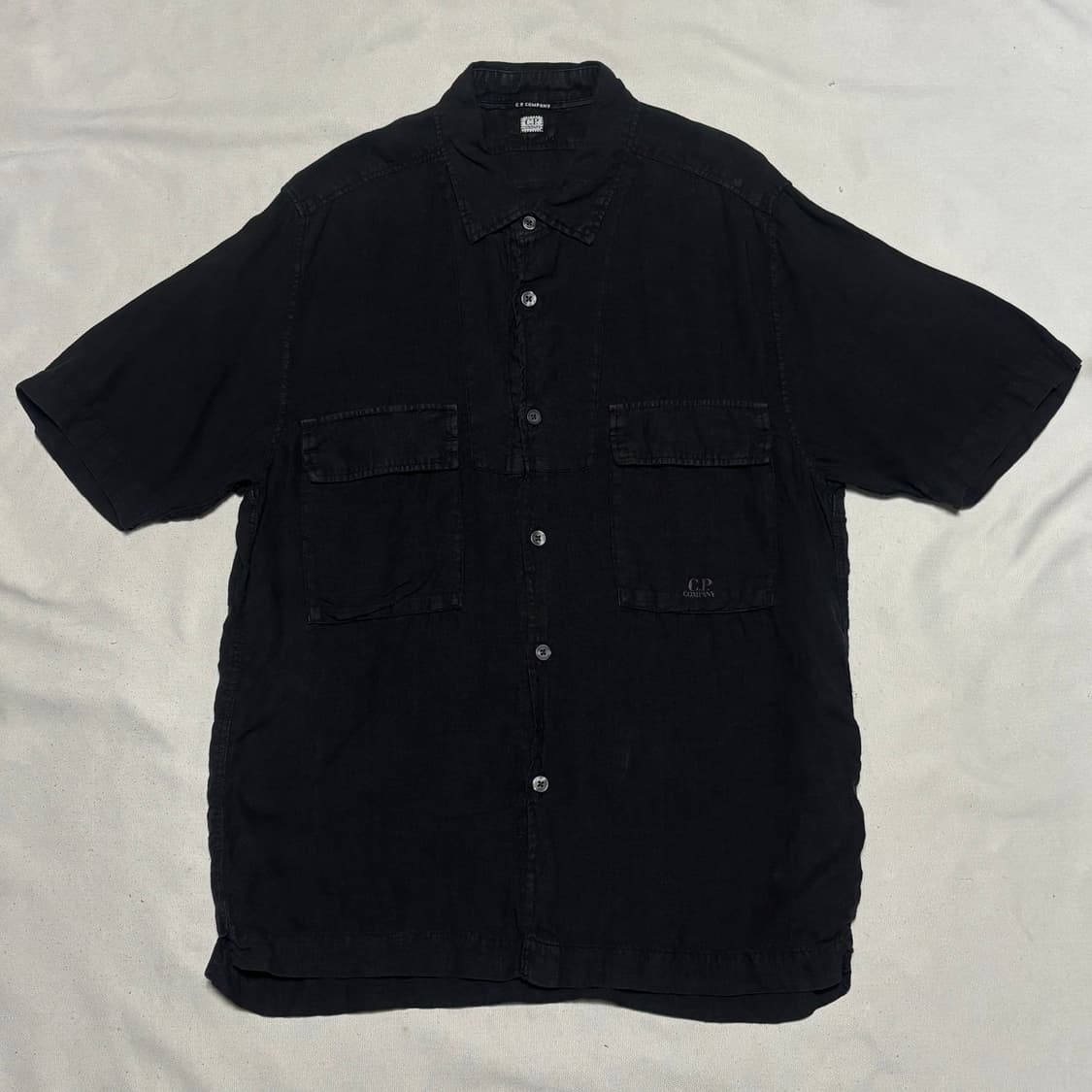 M C.P 컴퍼니 투포켓 린넨 반팔 셔츠 상품이미지2