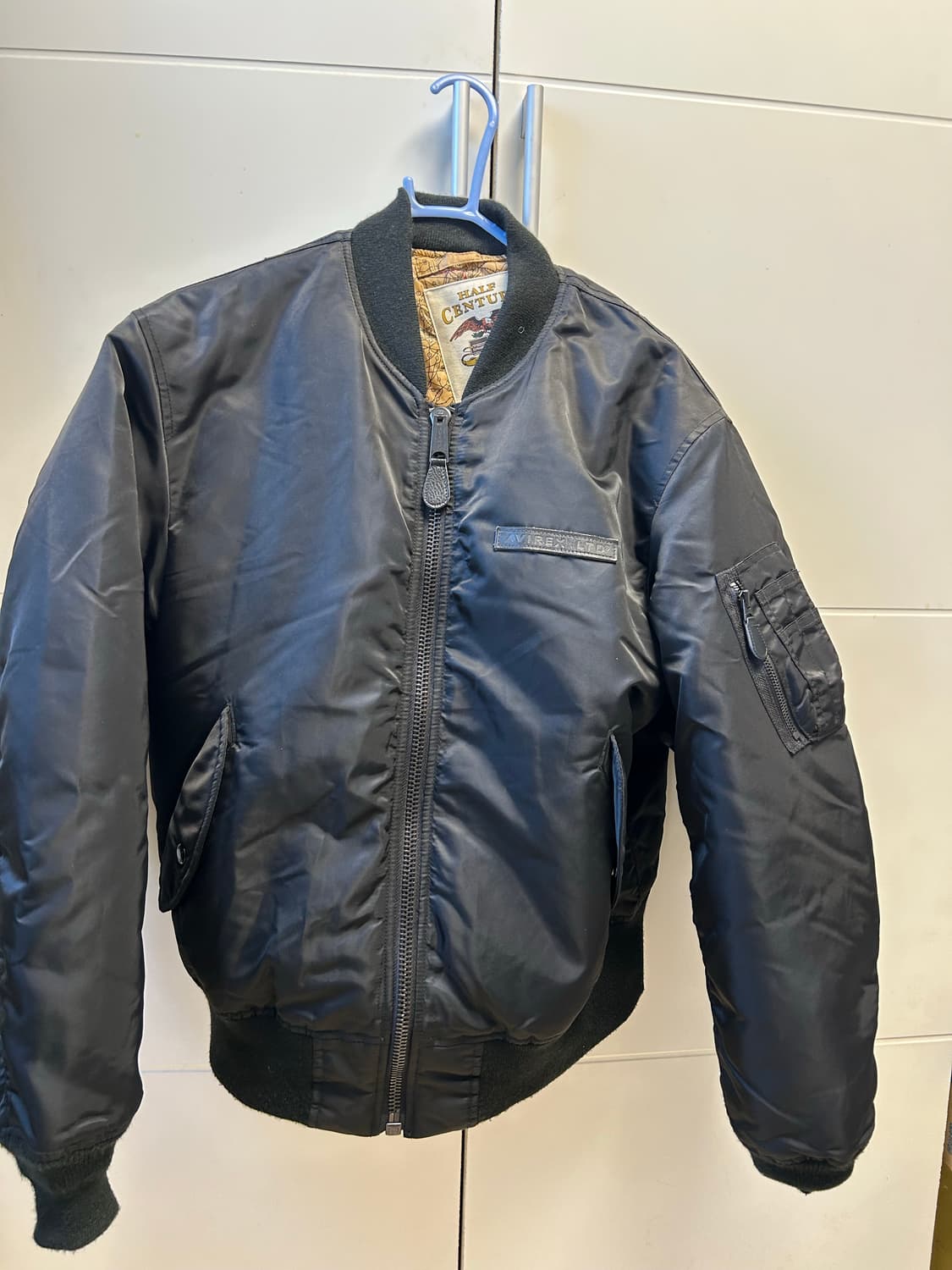 아비렉스 50주년 ma-1 블랙 상품이미지2