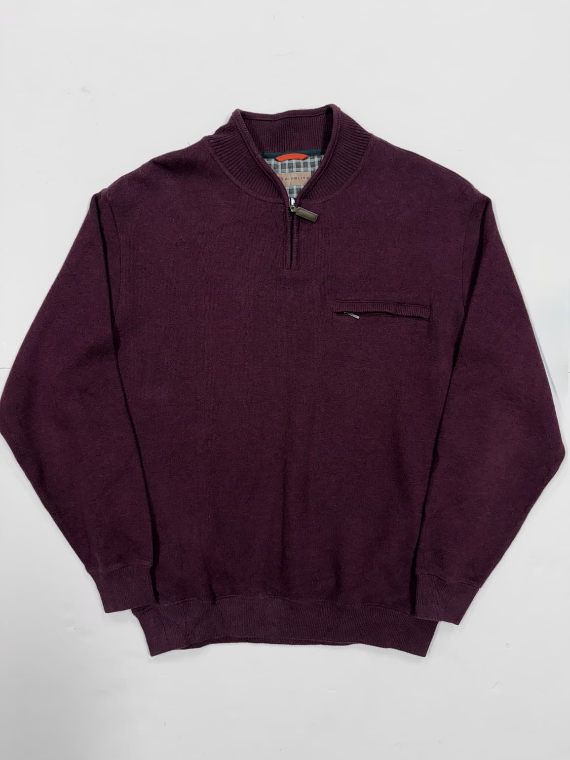 GIOBLITZ 하프집업 니트 스웨터 상품이미지1