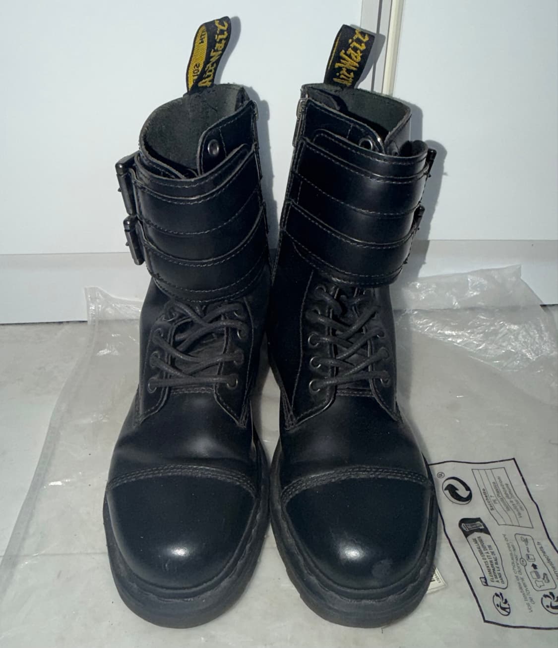 [Dr. Martens] 닥터마틴 BROCK 스트랩 바이커 부츠 UK6 상품이미지2