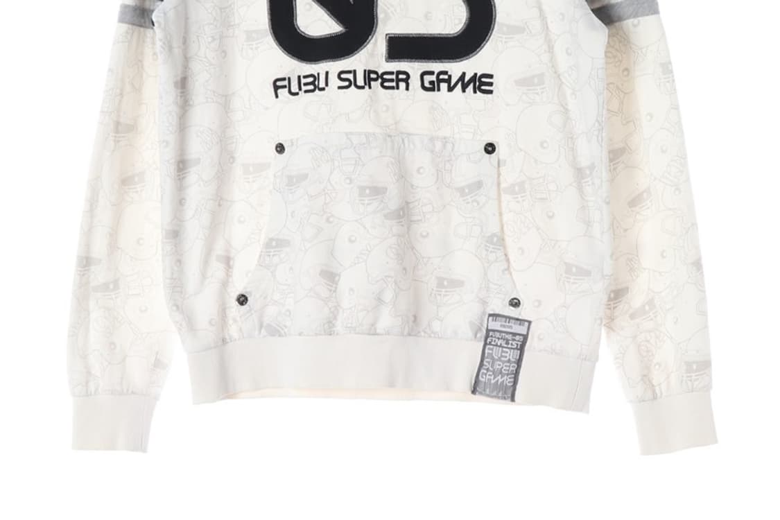 FUBU 05 슈퍼게임 올드스쿨 그래픽 후드티 M 상품이미지4