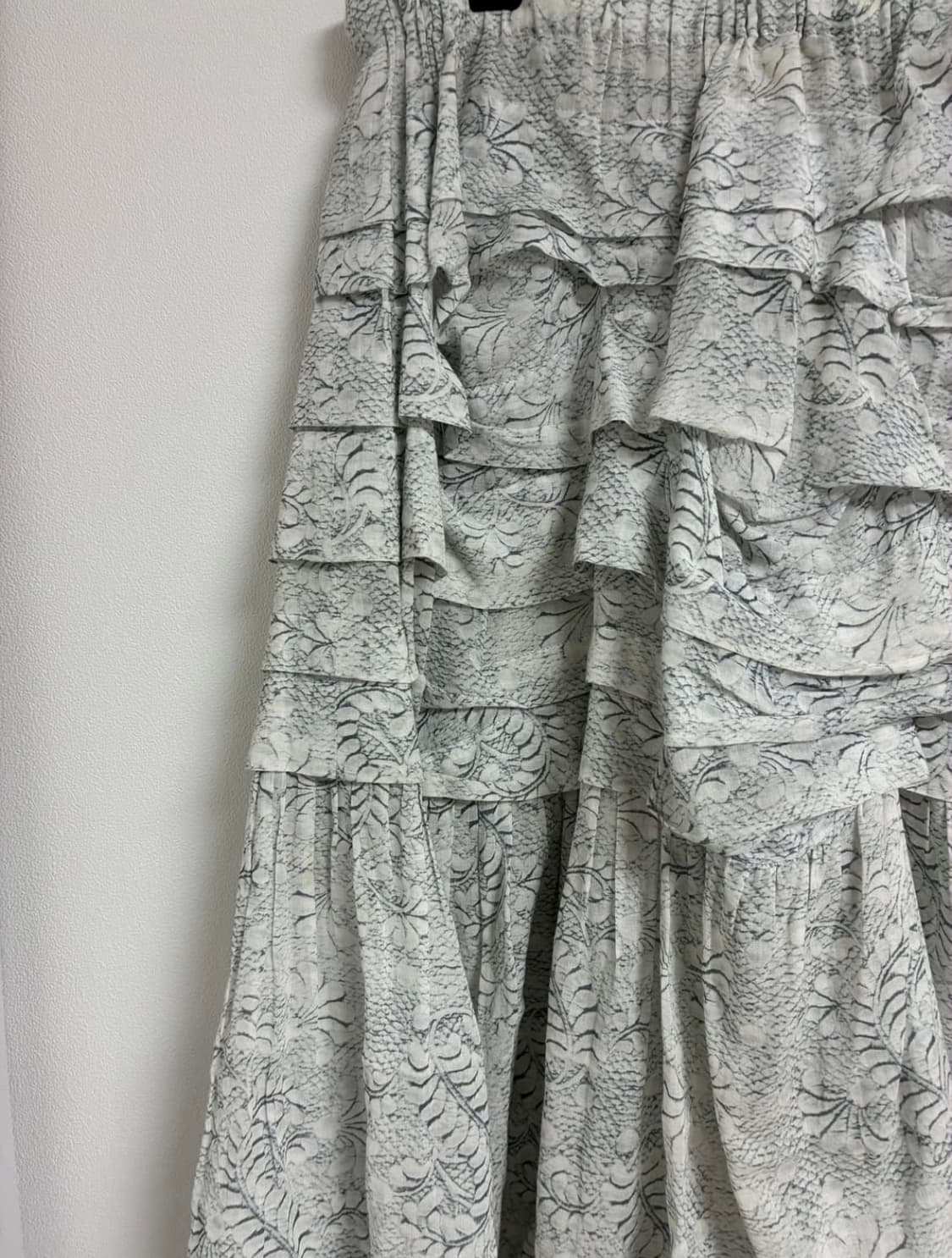 꼼데가르송 패턴 스커트 상품이미지7