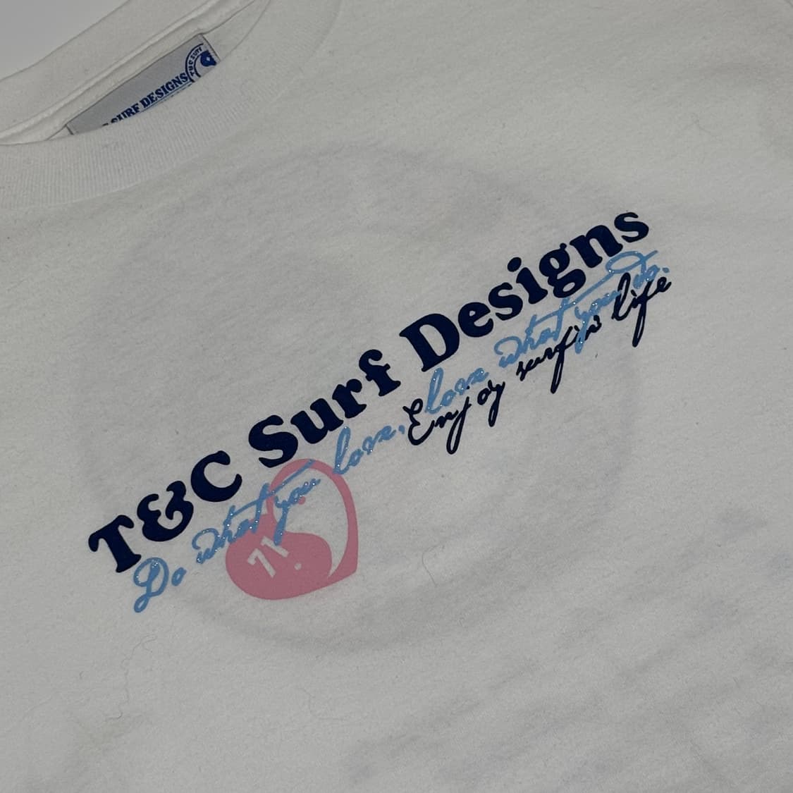 타운앤컨트리 하와이안 로고 빈티지 티셔츠 상품이미지4