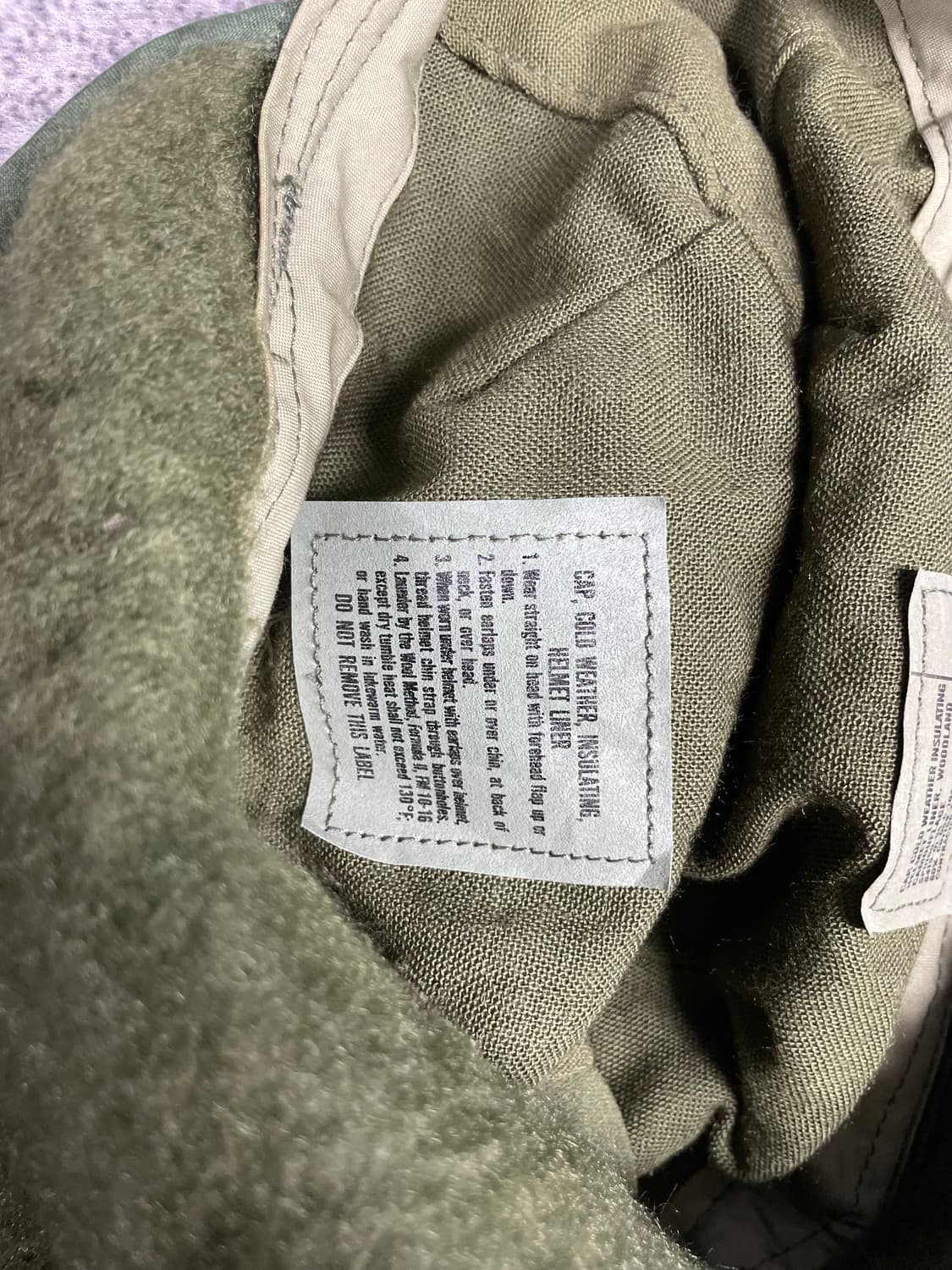 U.S ARMY  wood land 방한모 상품이미지5