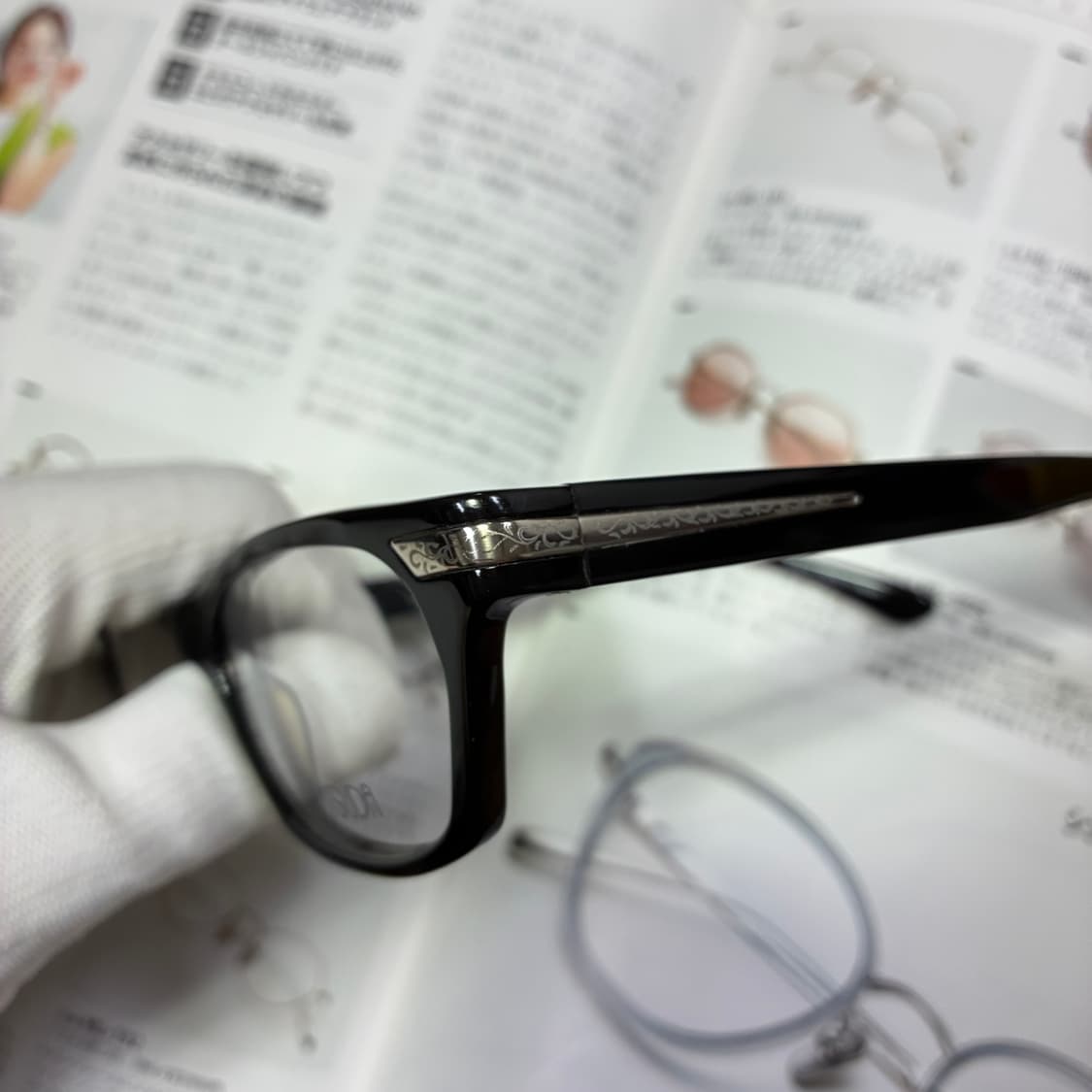 MATSUDA 마츠다 아세테이트 뿔테 블랙 일본 안경 상품이미지3