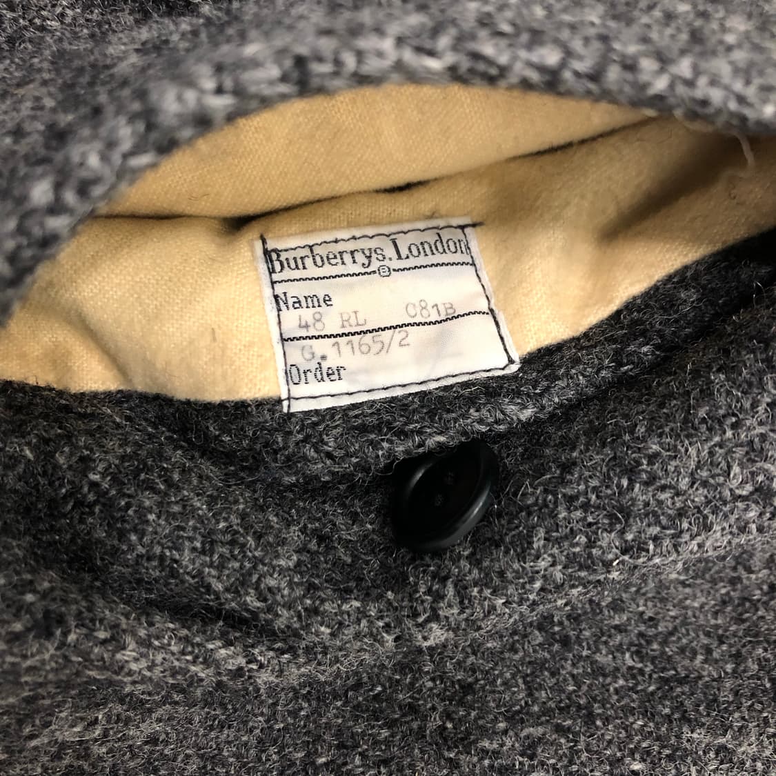 버버리 해리스트위드 잉글랜드 영국 울100 롱코트 48 상품이미지7