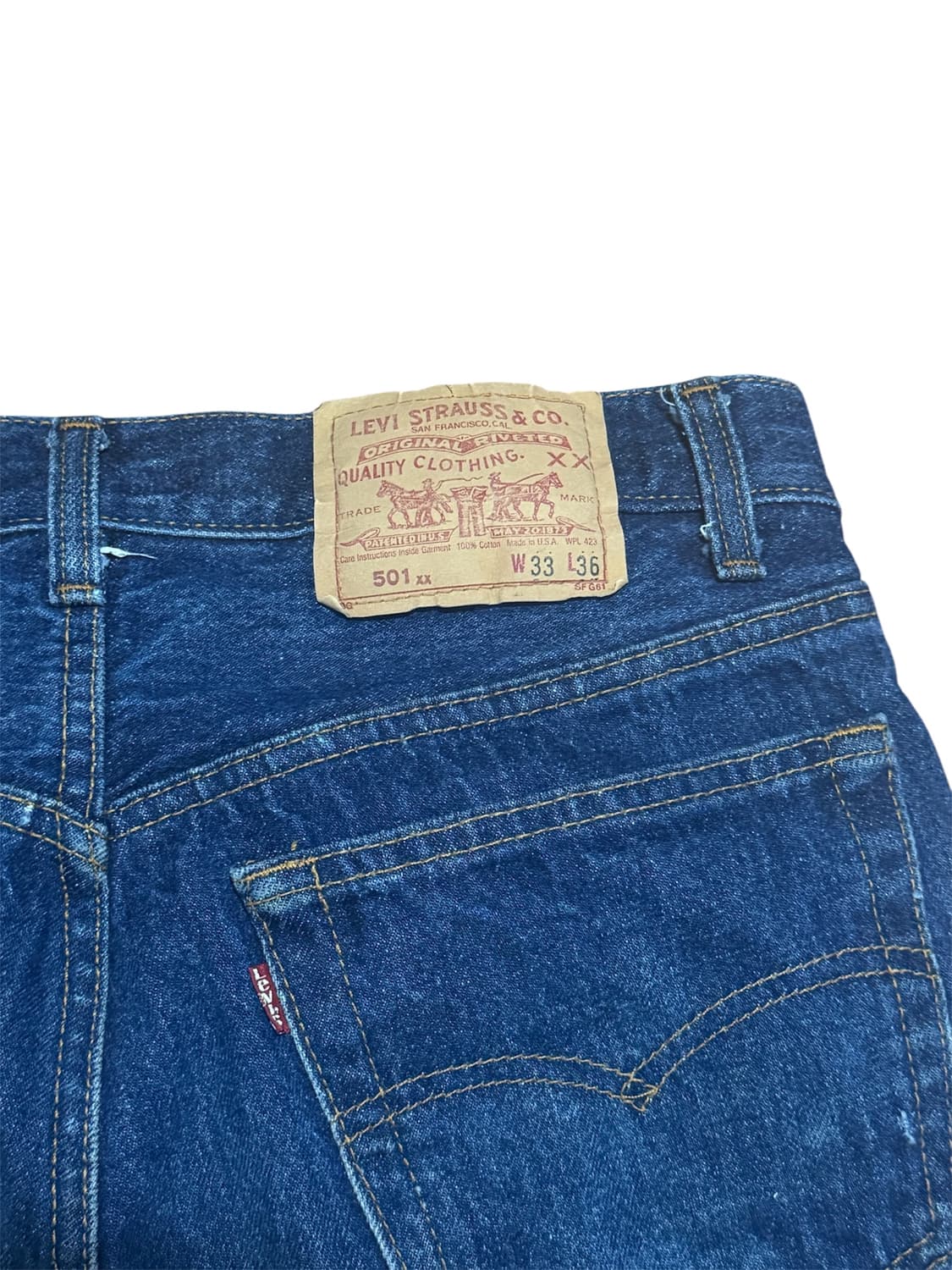 1980s 리바이스 501XX W31 상품이미지2