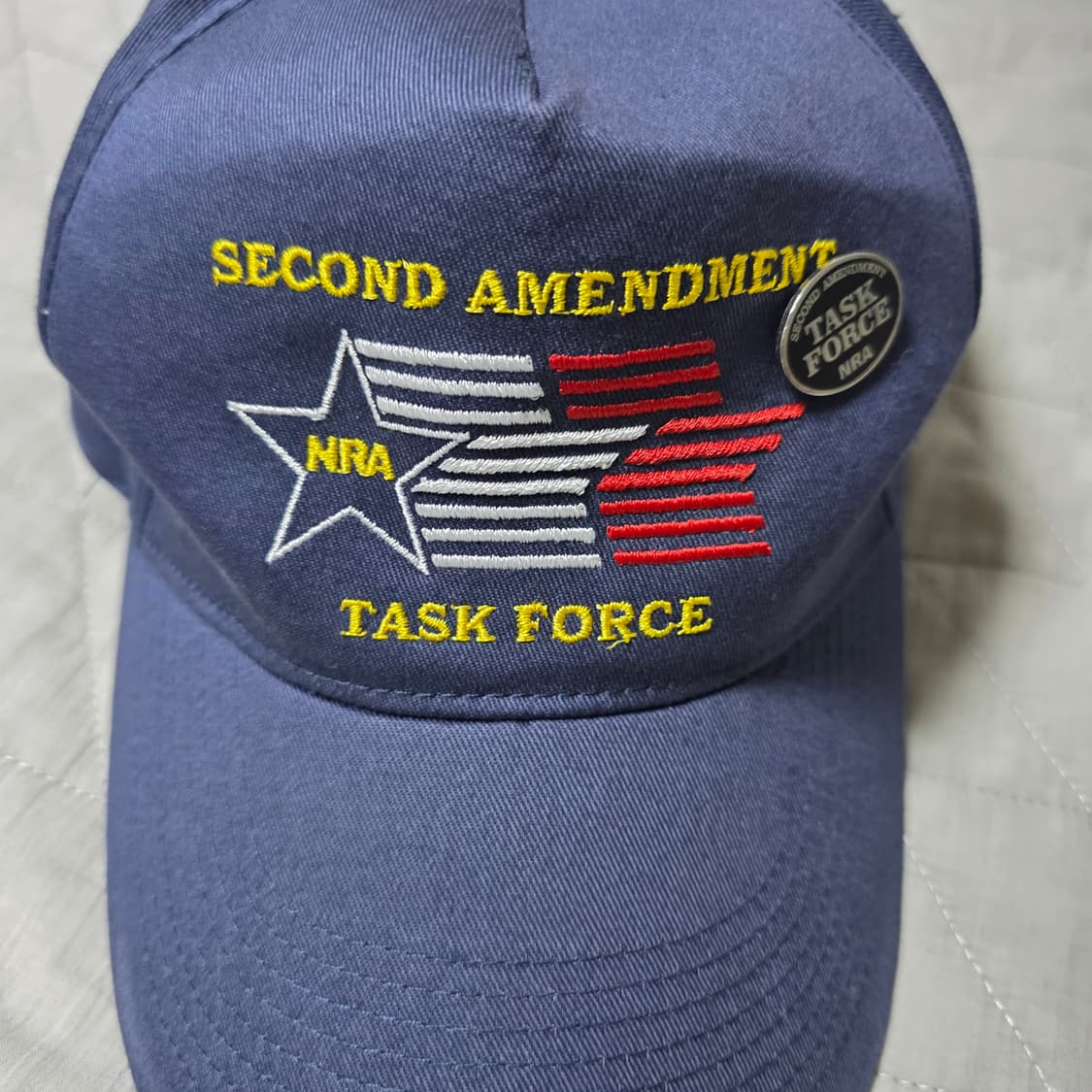 [OS] NRA S.A.T.F 테스크포스 블루 5패널 볼캡 뱃지 상품이미지2