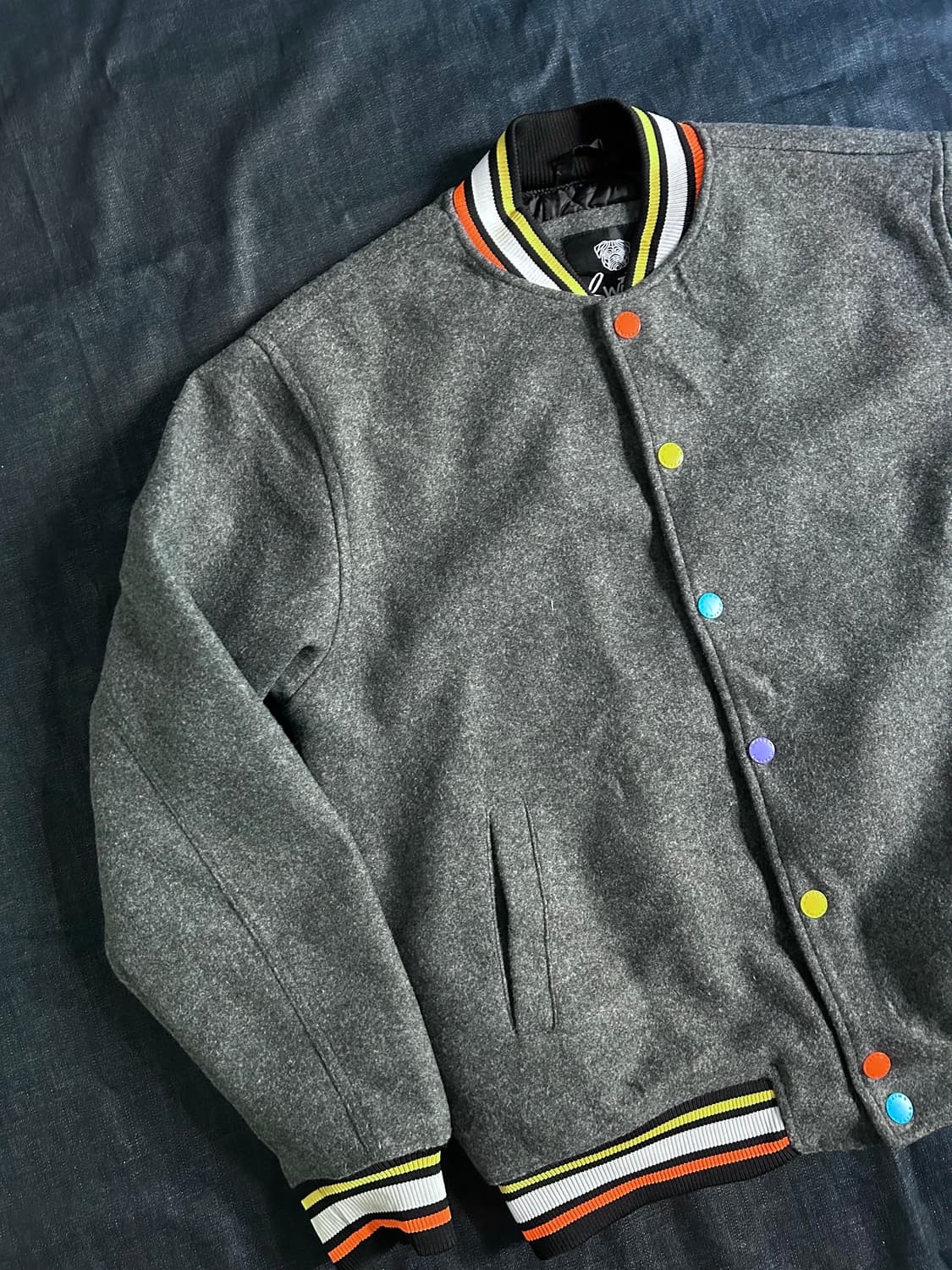 빈티지 바시티 자켓 상품이미지2