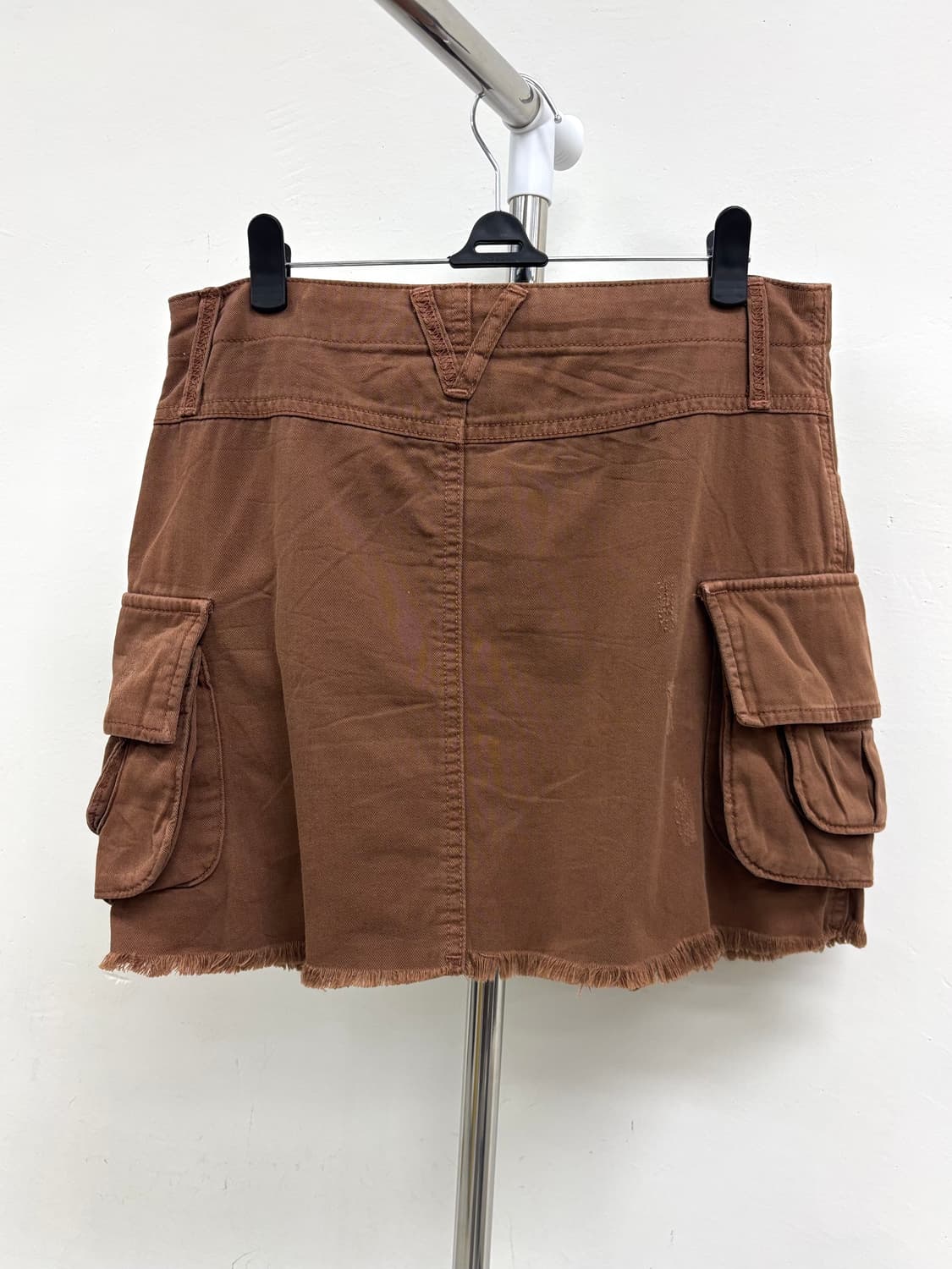 빈티지 브라운 카고 스커트 y2k 상품이미지7