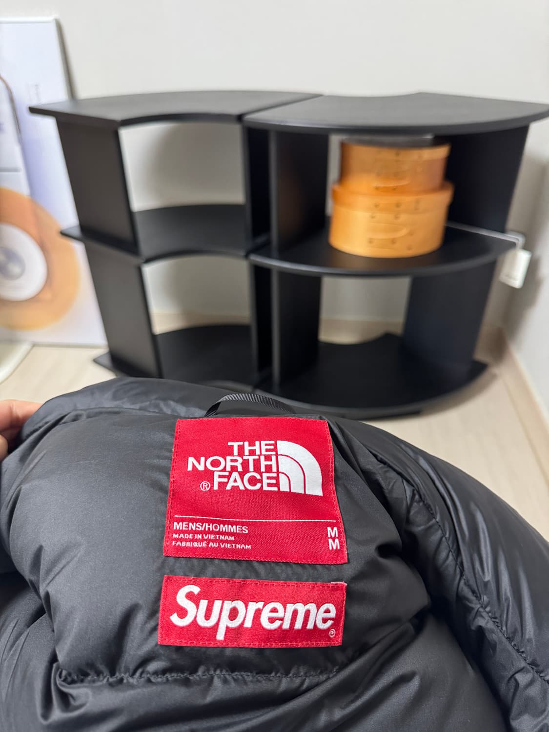 슈프림X노스페이스 페이퍼 눕시 m 새상품컨디션 상품이미지7