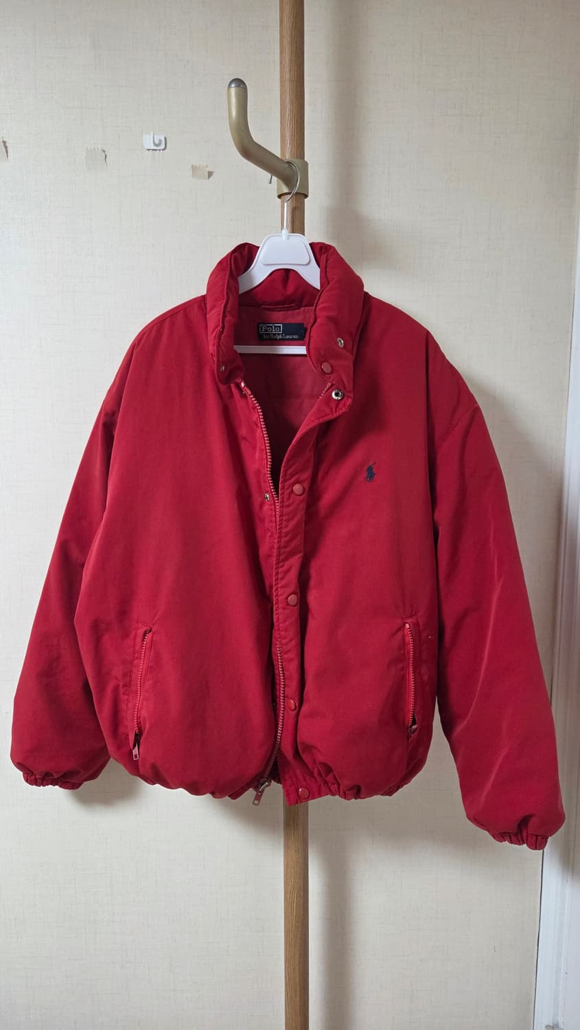 폴로 랄프로렌 레드 덕다운 봄버 자켓 상품이미지2
